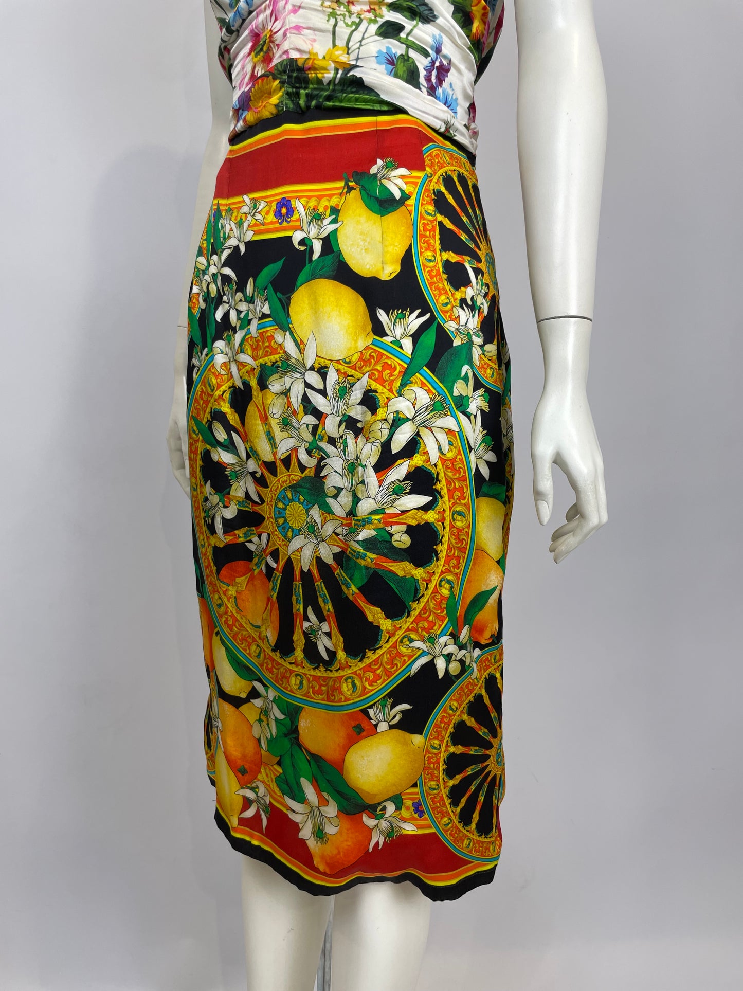 Dolce & Gabbana Lemon Print Dress