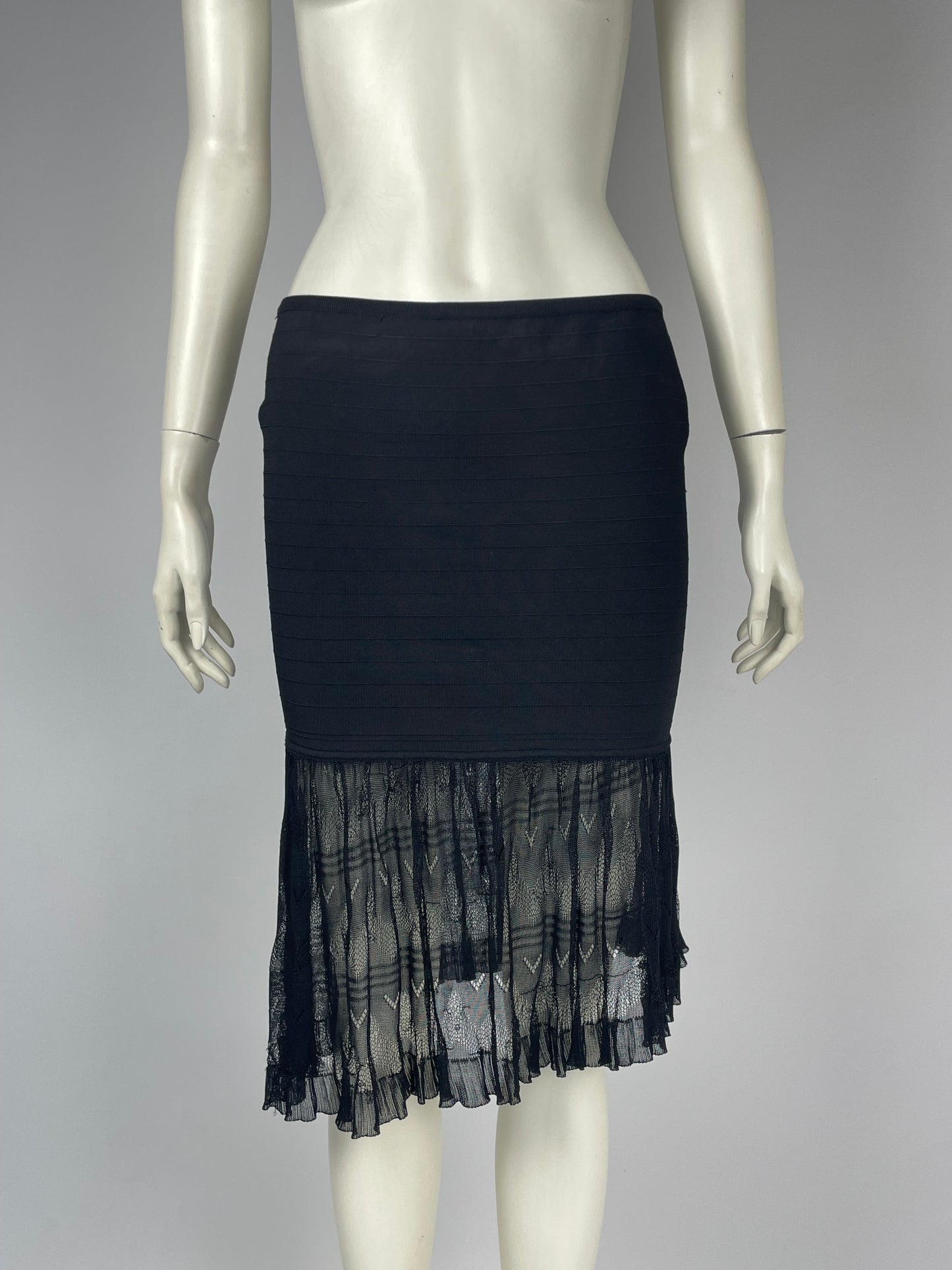 Gianni Versace 1990’s Lace Mini Skirt