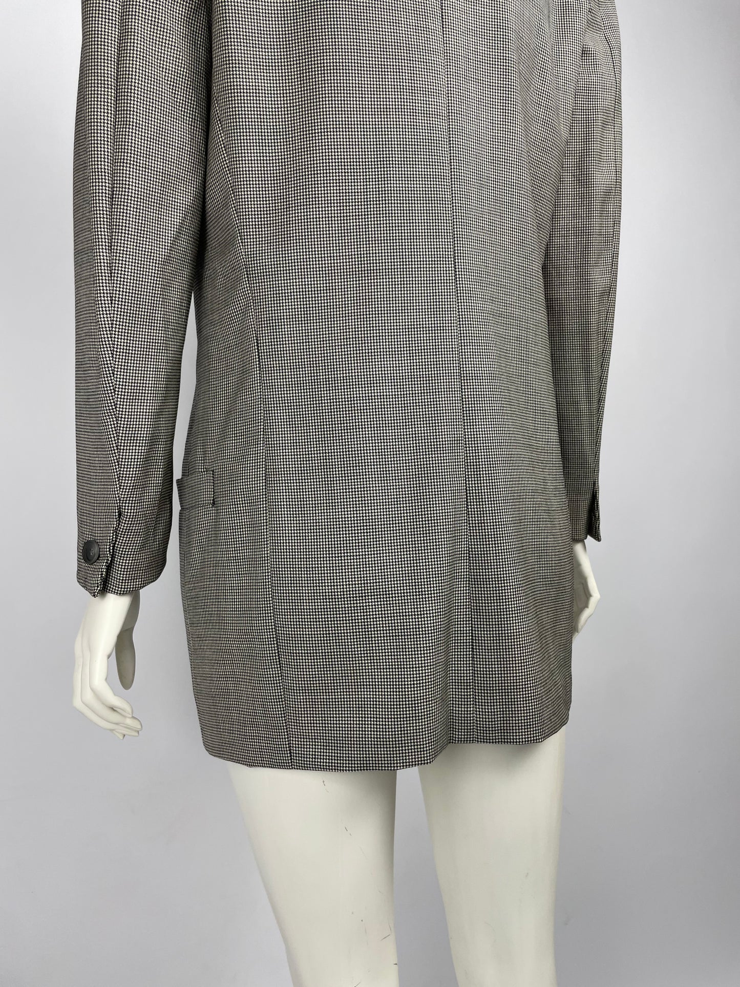 Gianni Versace F/W 1990 Houndstooth Blazer