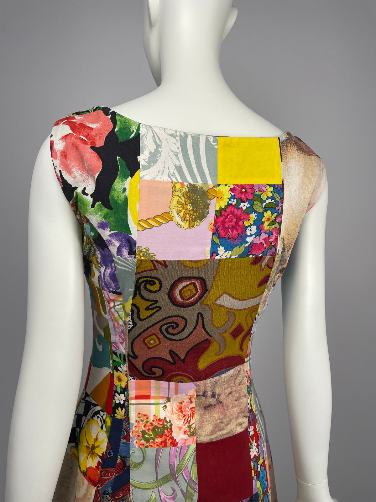Dolce & Gabbana S/S 1993 Patchwork dress