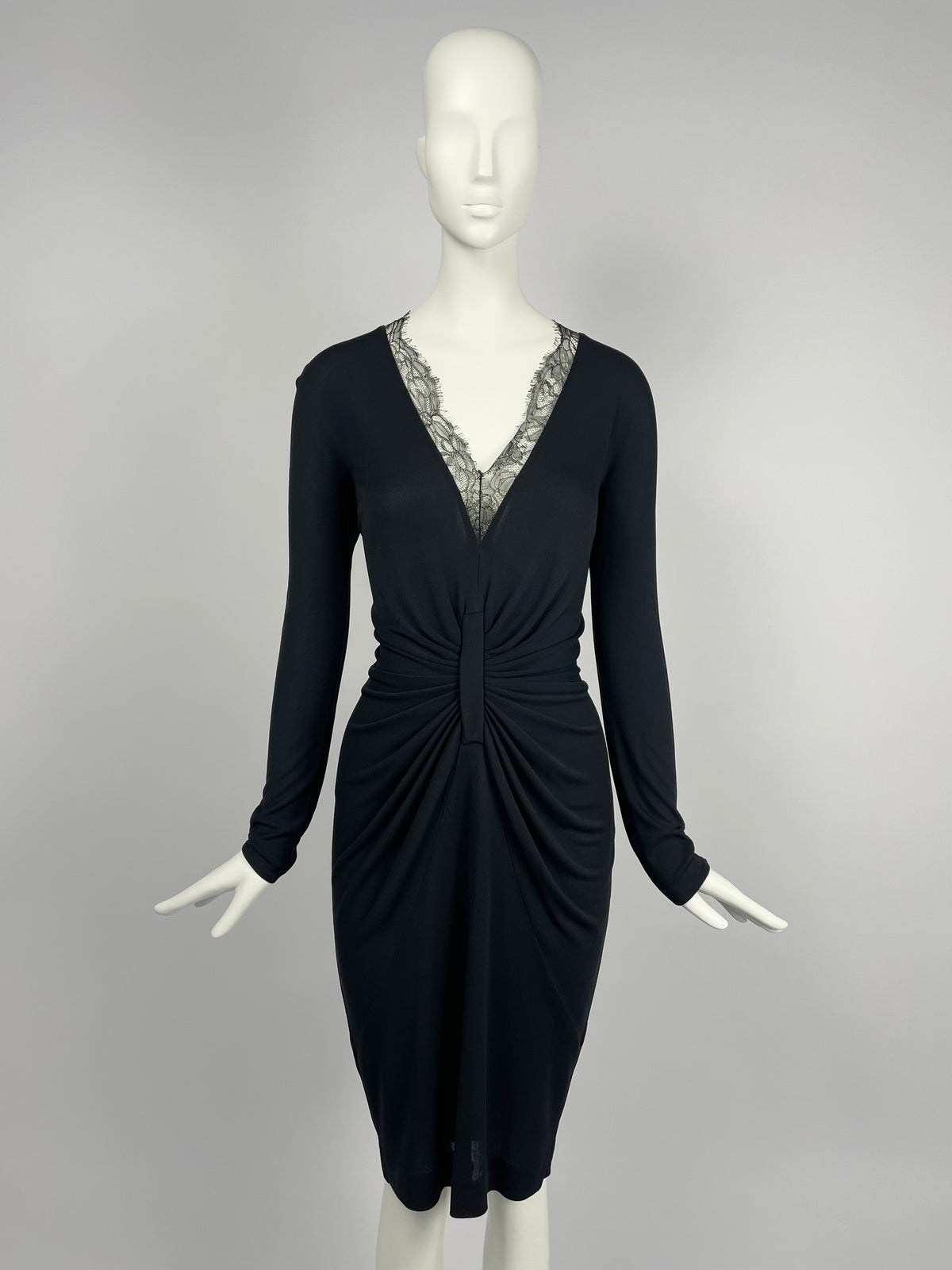 Dior by John Galliano F/W 2009 lace neckline dress