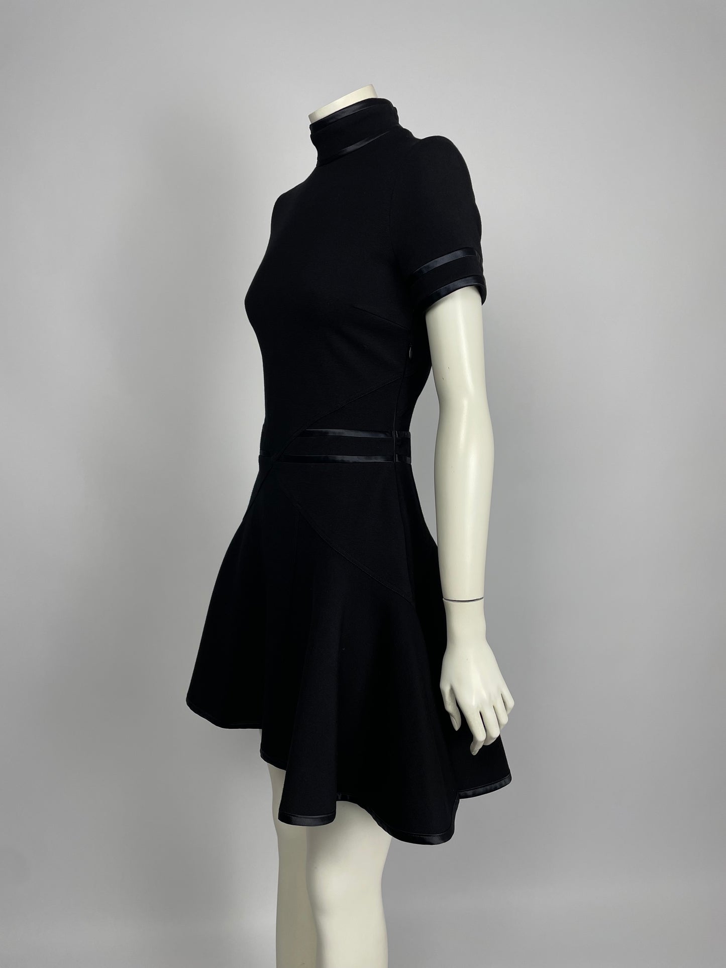 Givenchy 2012 Heavy knit flared dress