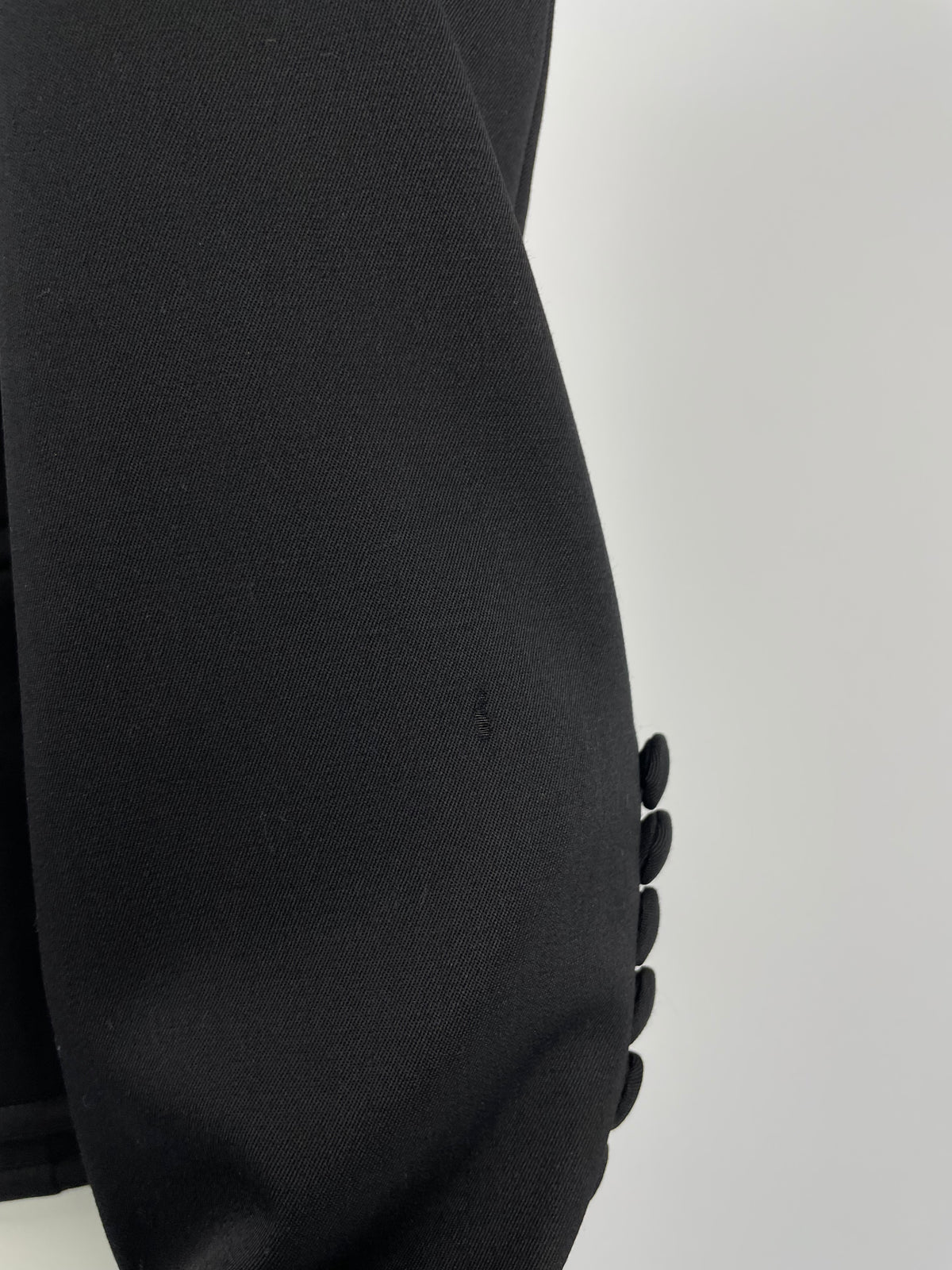 Saint Laurent by Tom Ford F/W 2003 blue tie blazer