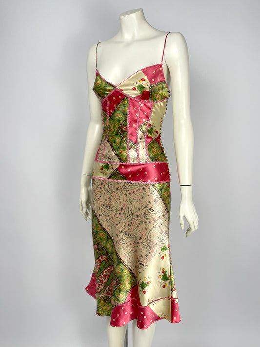 Dior by John Galliano S/S 2004 Bias Cut Maxi Dress