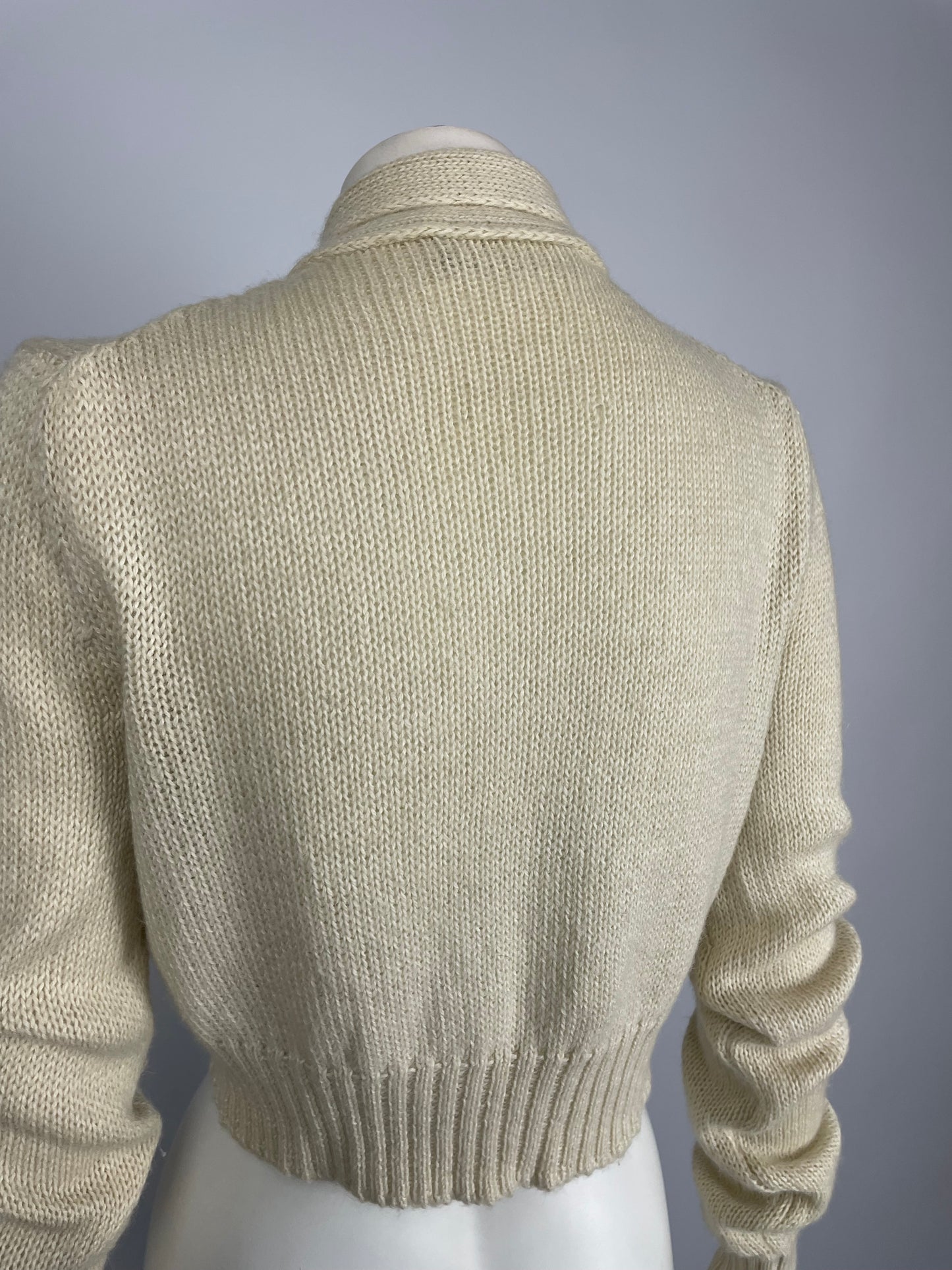Dolce & Gabbana 2010’s Alpaca tie cardigan