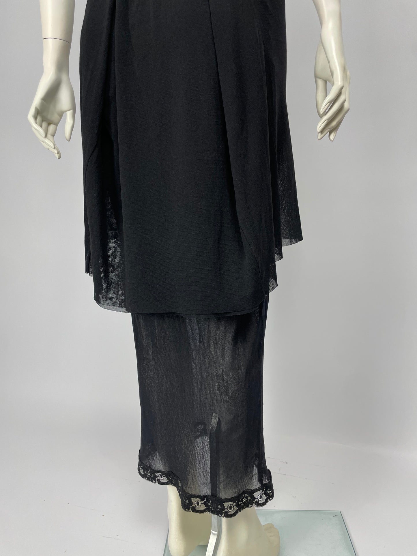 Jean Paul Gaultier Mesh Maxi Dress