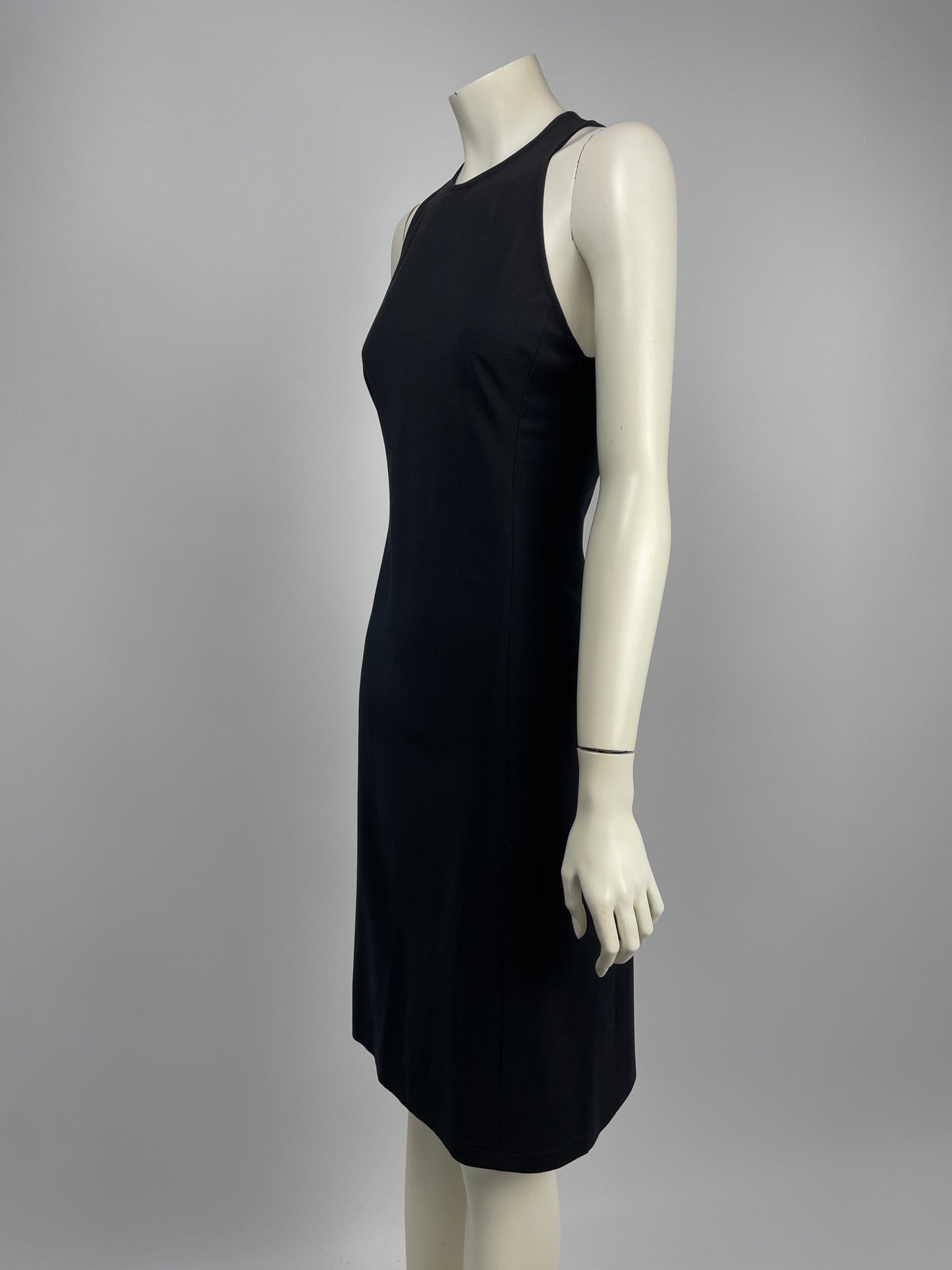 Gianni Versace 1990’s black sheath mini dress.