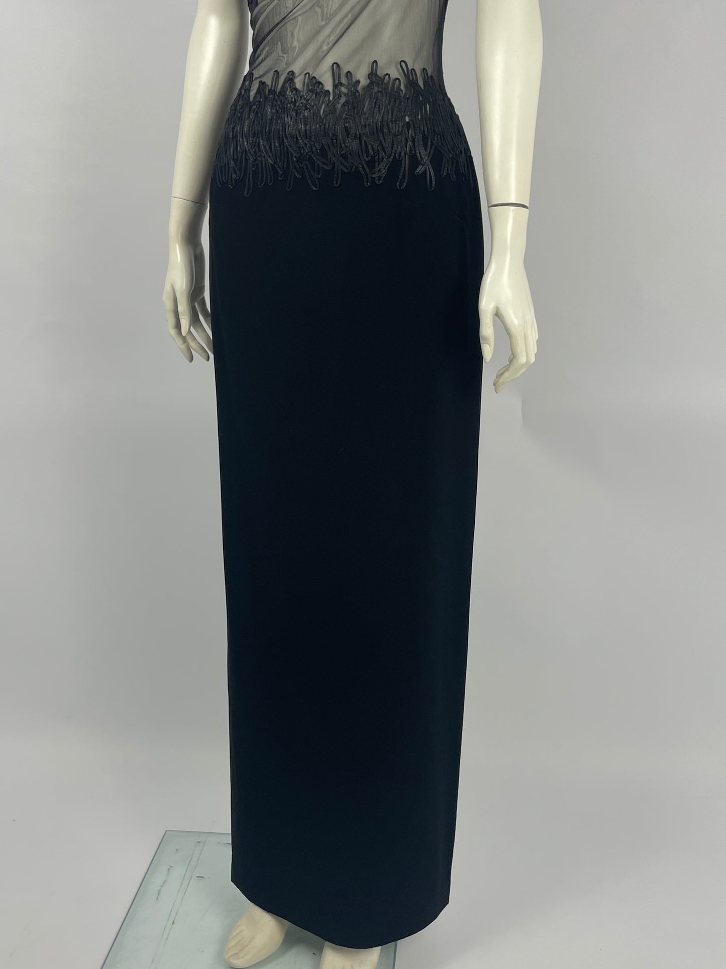 Gai Mattiolo 1990’s transparent gown