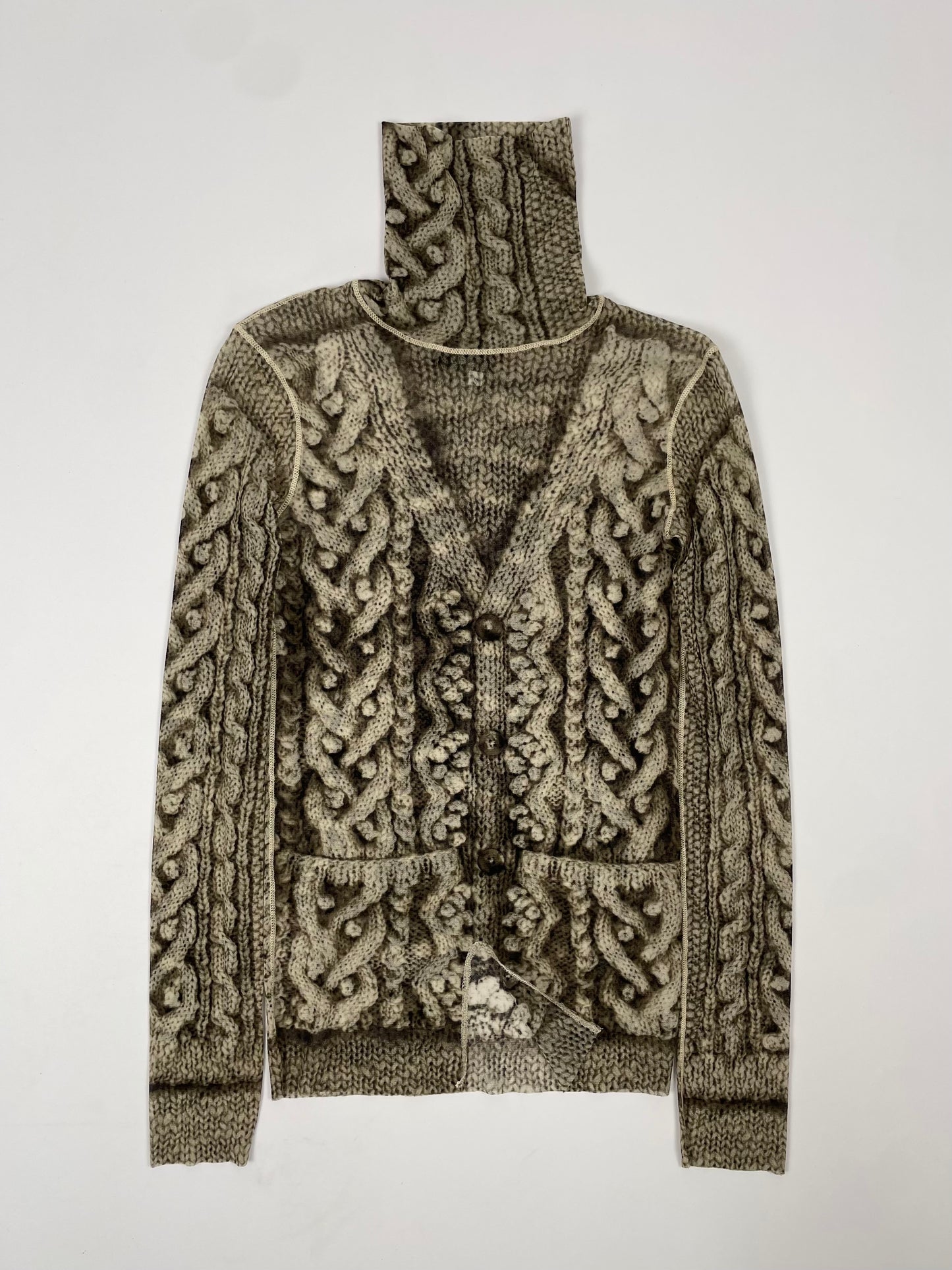 Jean Paul Gaultier F/W 2004 Trompe L’oeil Mesh