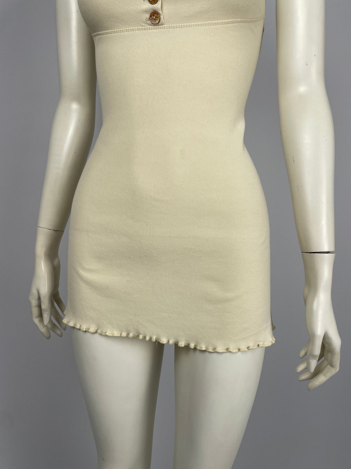 Plein Sud S/S 1993 tie mini dress.