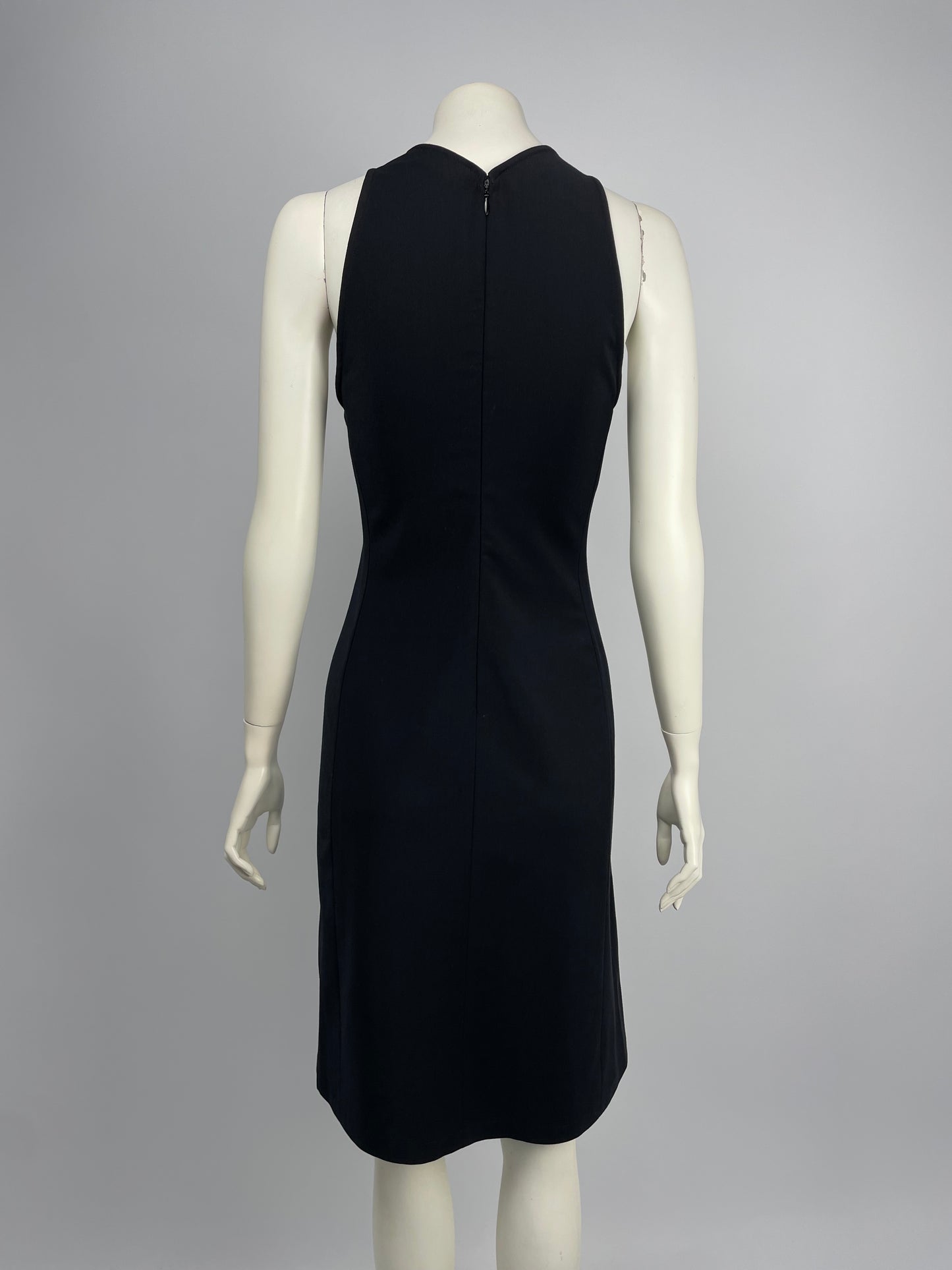 Gianni Versace 1990’s black sheath mini dress.