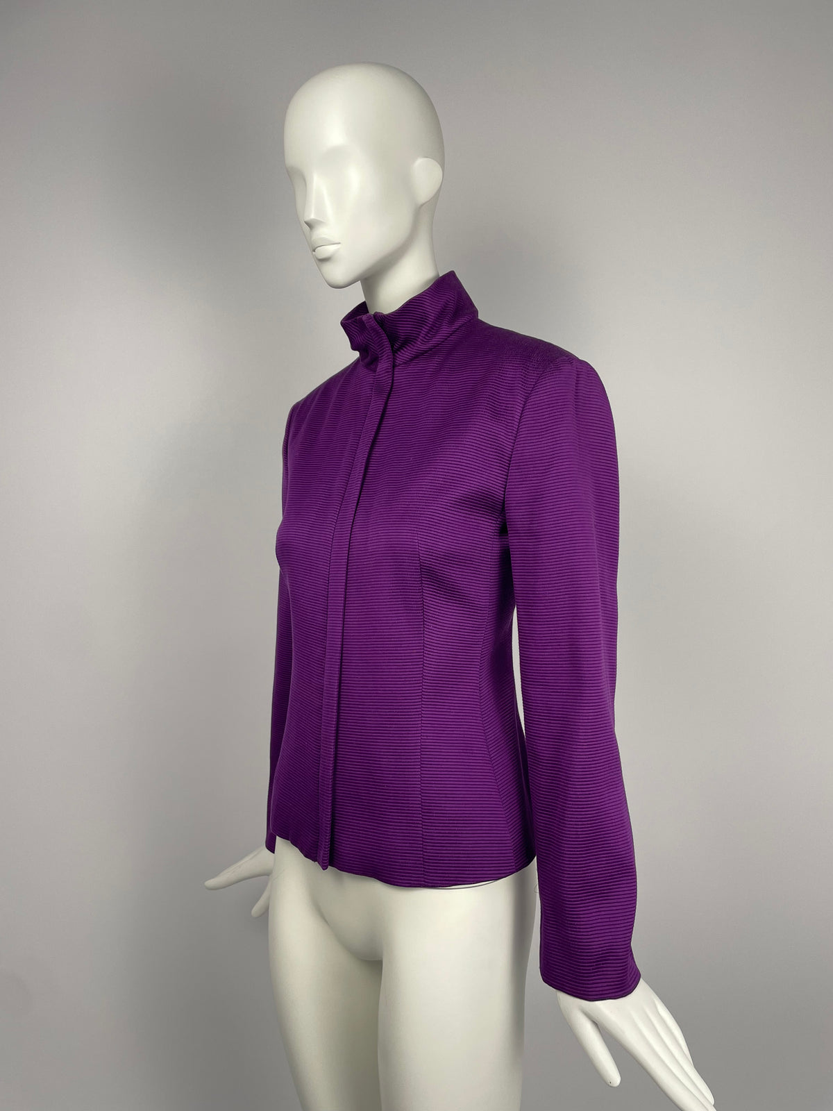 Gianni Versace Couture 1990's Corduroy moto jacket