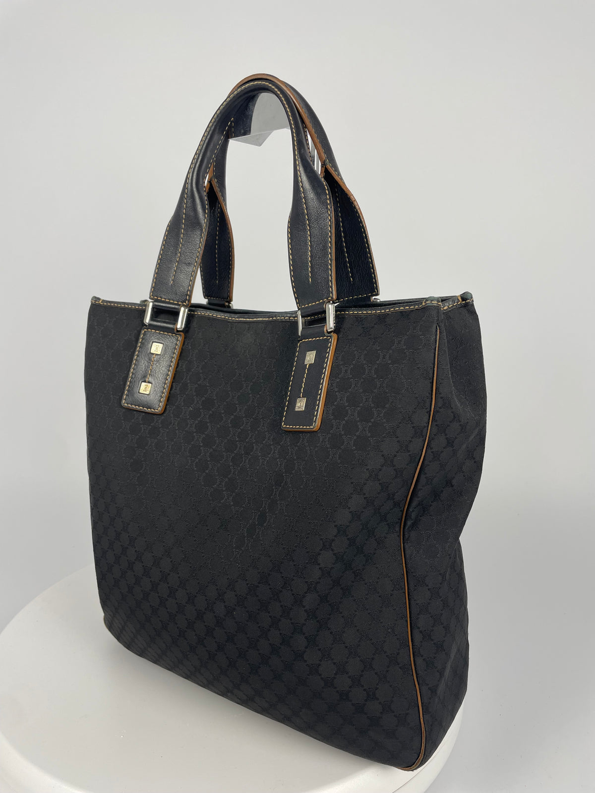 Celine 2010's logo print handbag