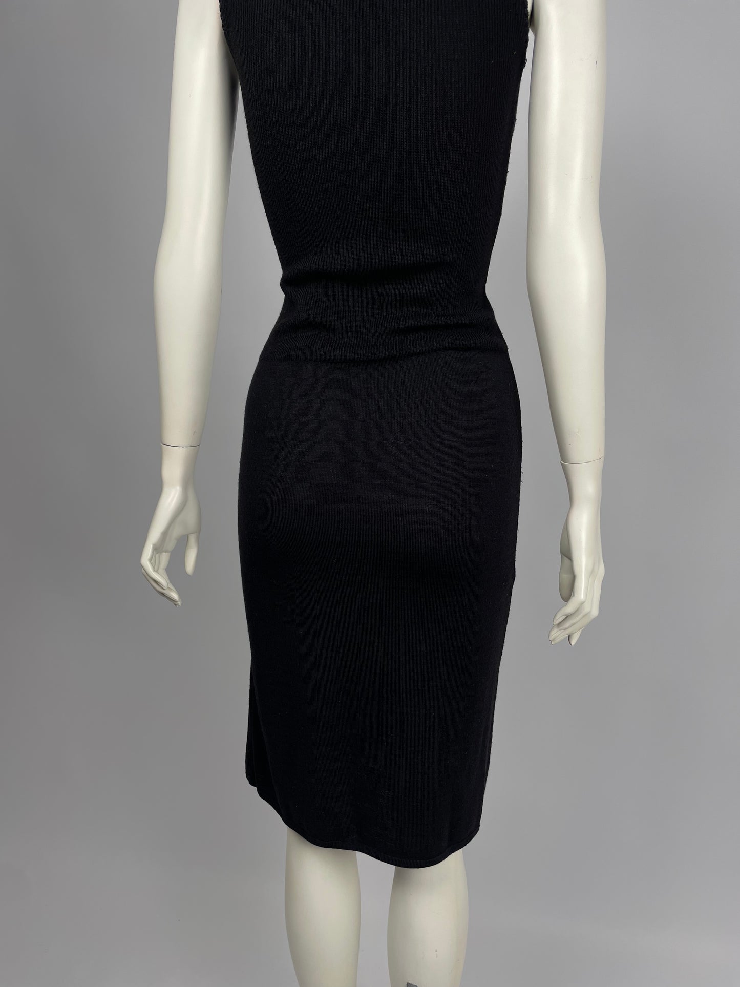 Dolce & Gabbana 2000’s Square neckline knit dress