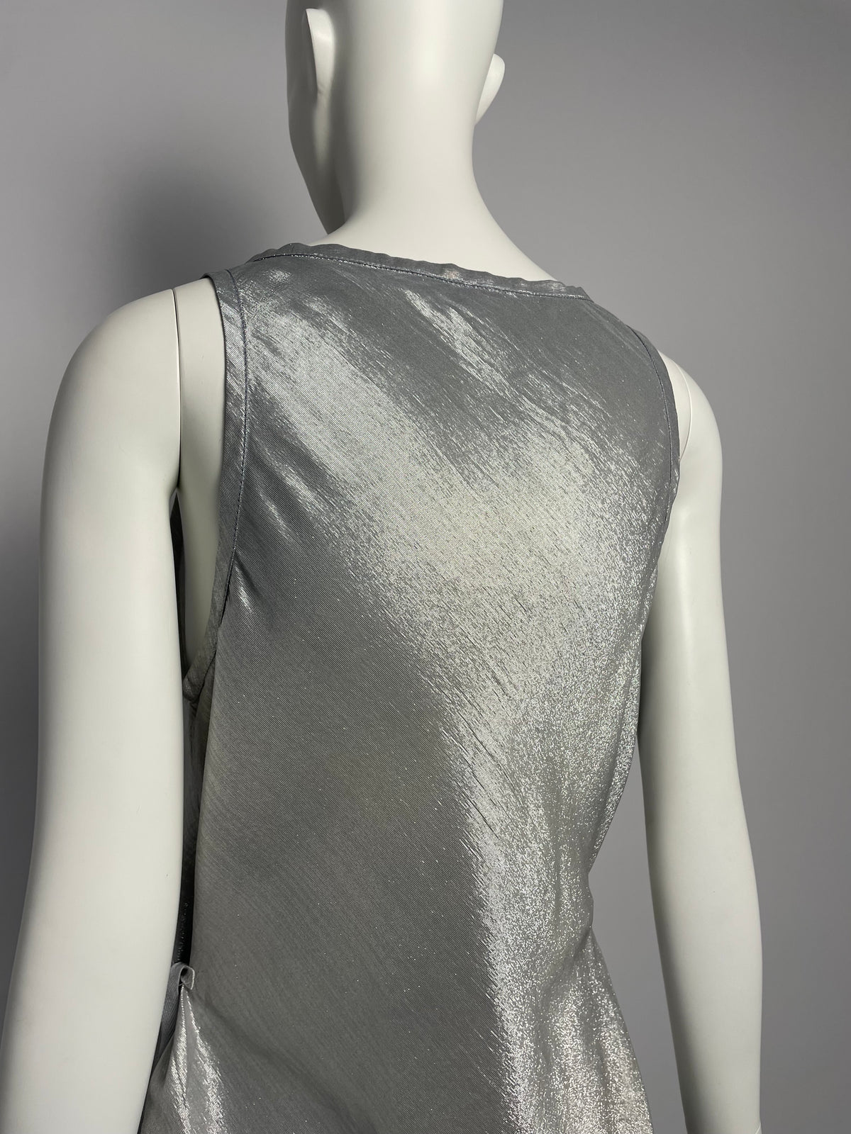 Prada 2000's Silver tie top