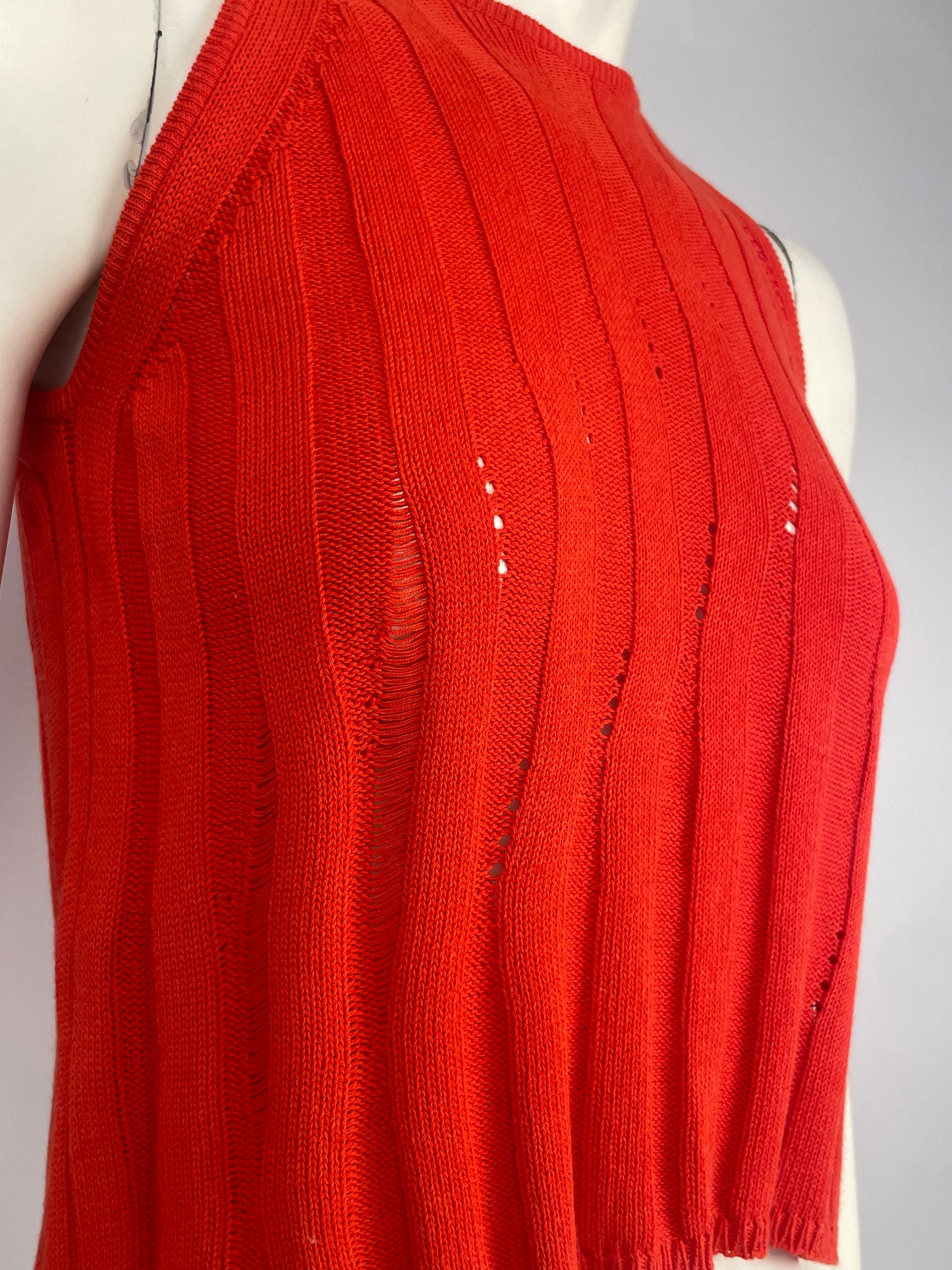 Gianni Versace 2000’s red twin set