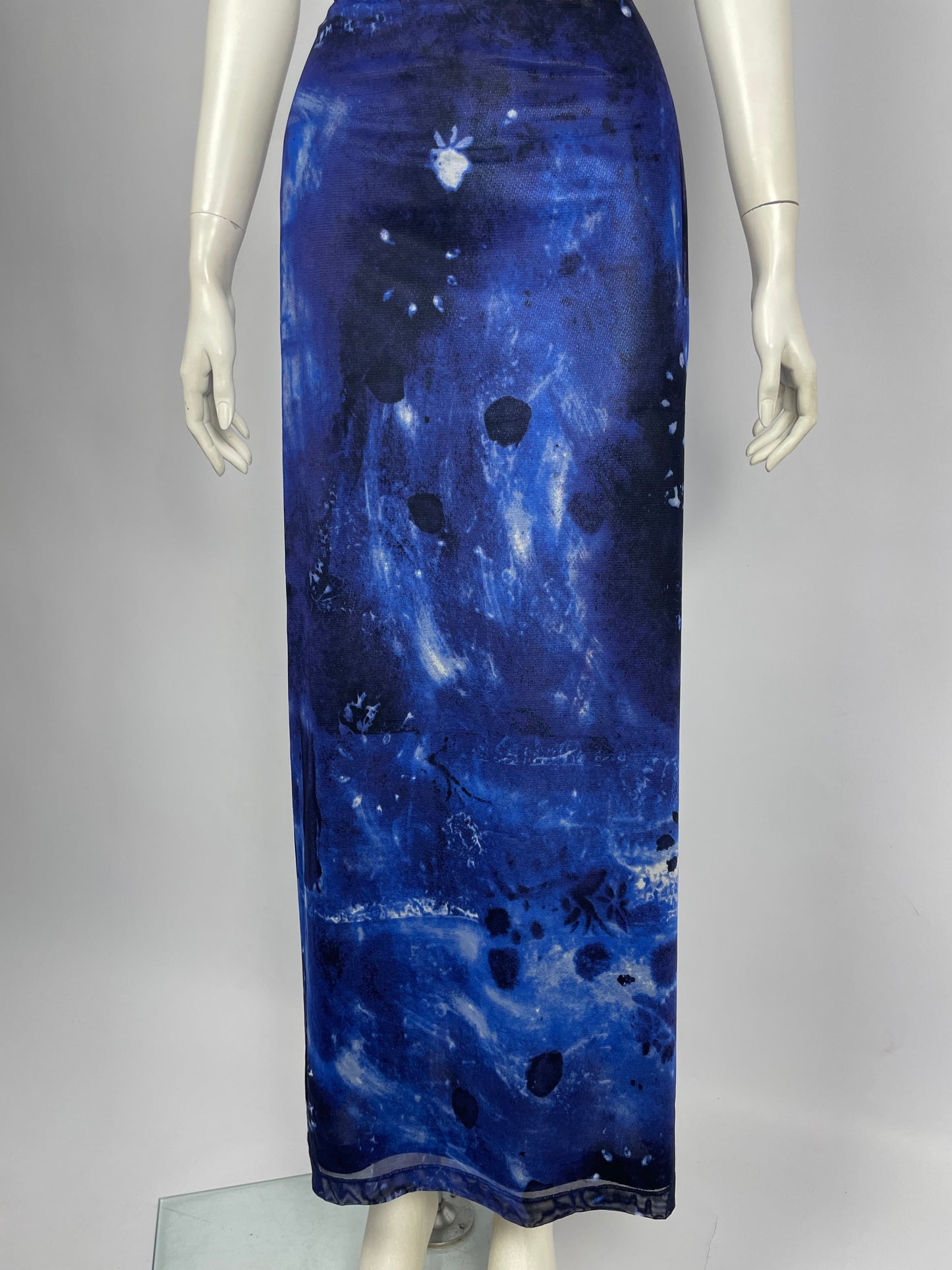 Plein Sud S/S 1998 Maxi Mesh Dress