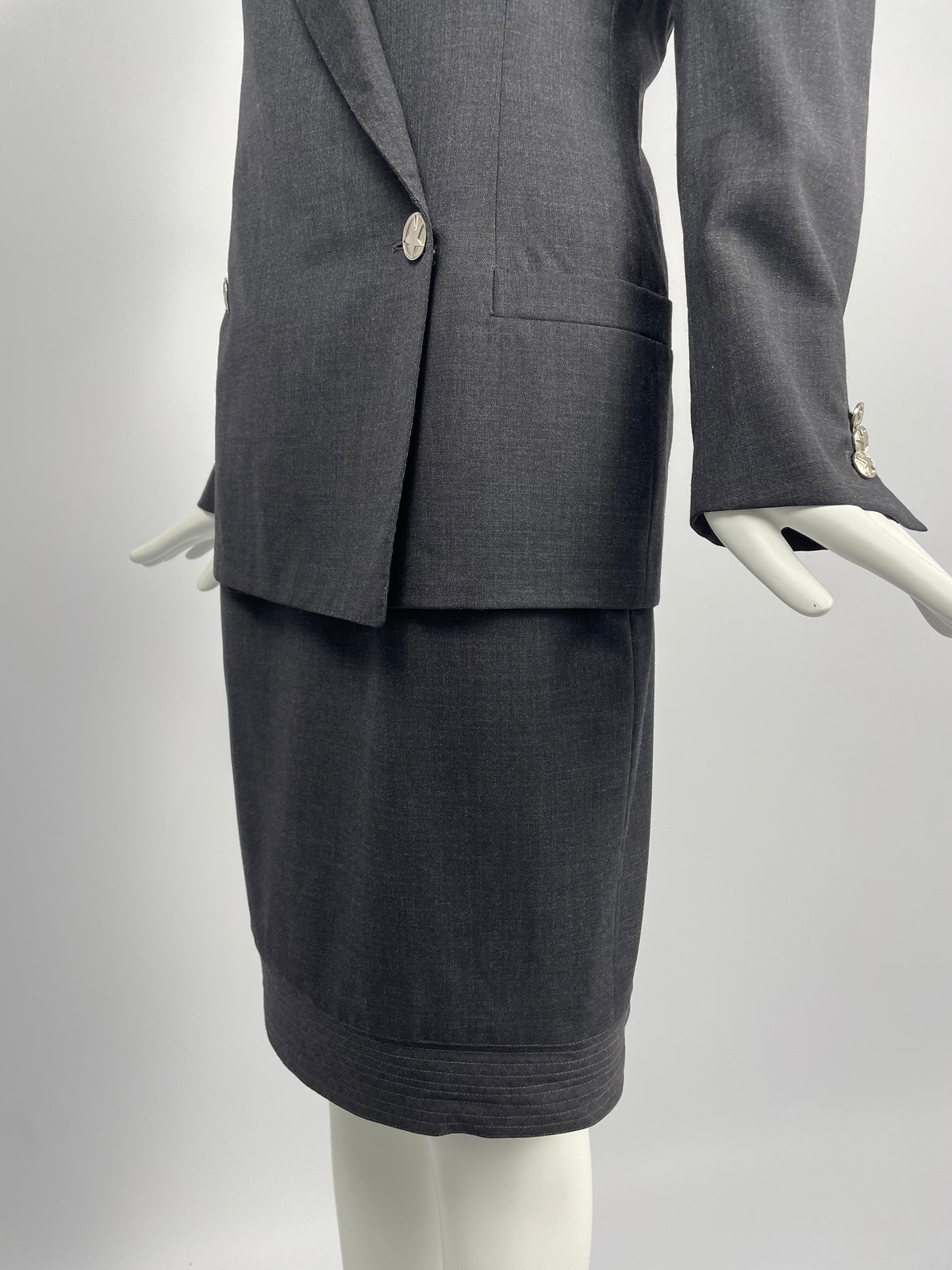 Gianni Versace F/W 1990 double breasted suit