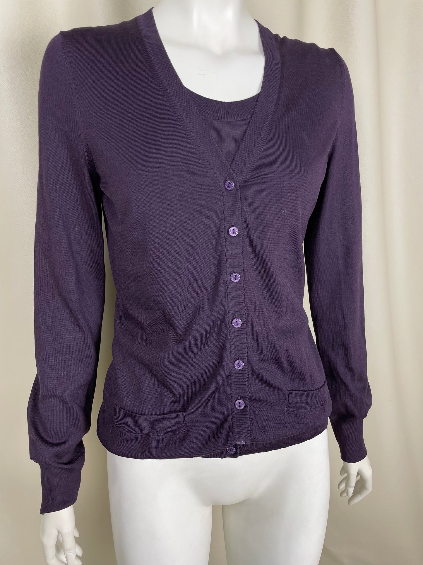 Dolce & Gabbana 2010’s Purple Twin Set (S)