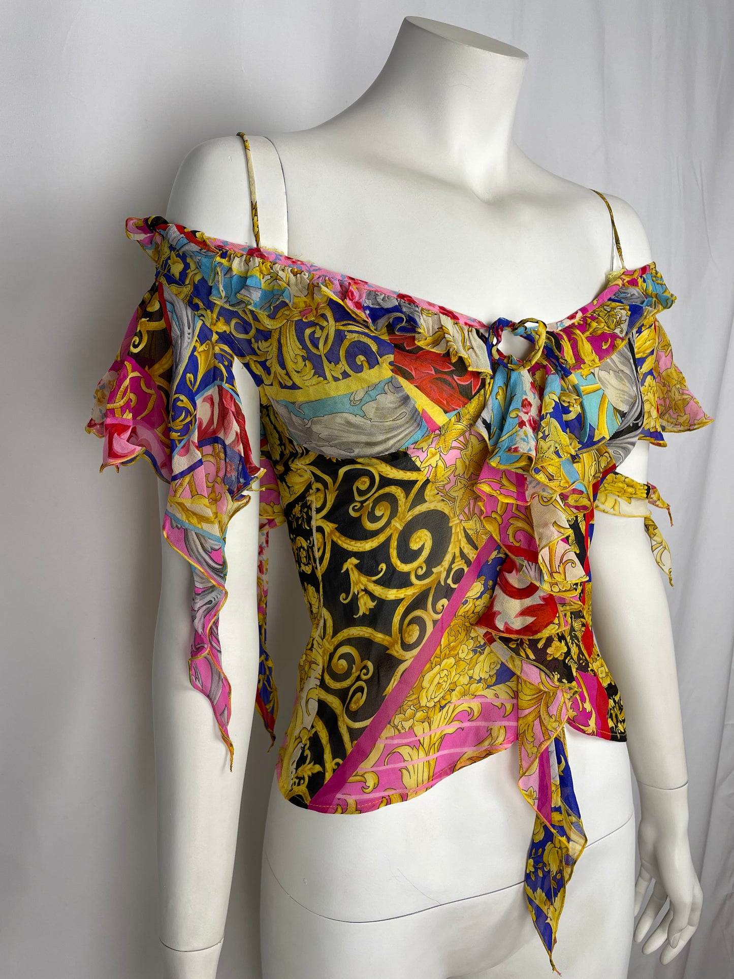 Gianni Versace Silk Top (S)