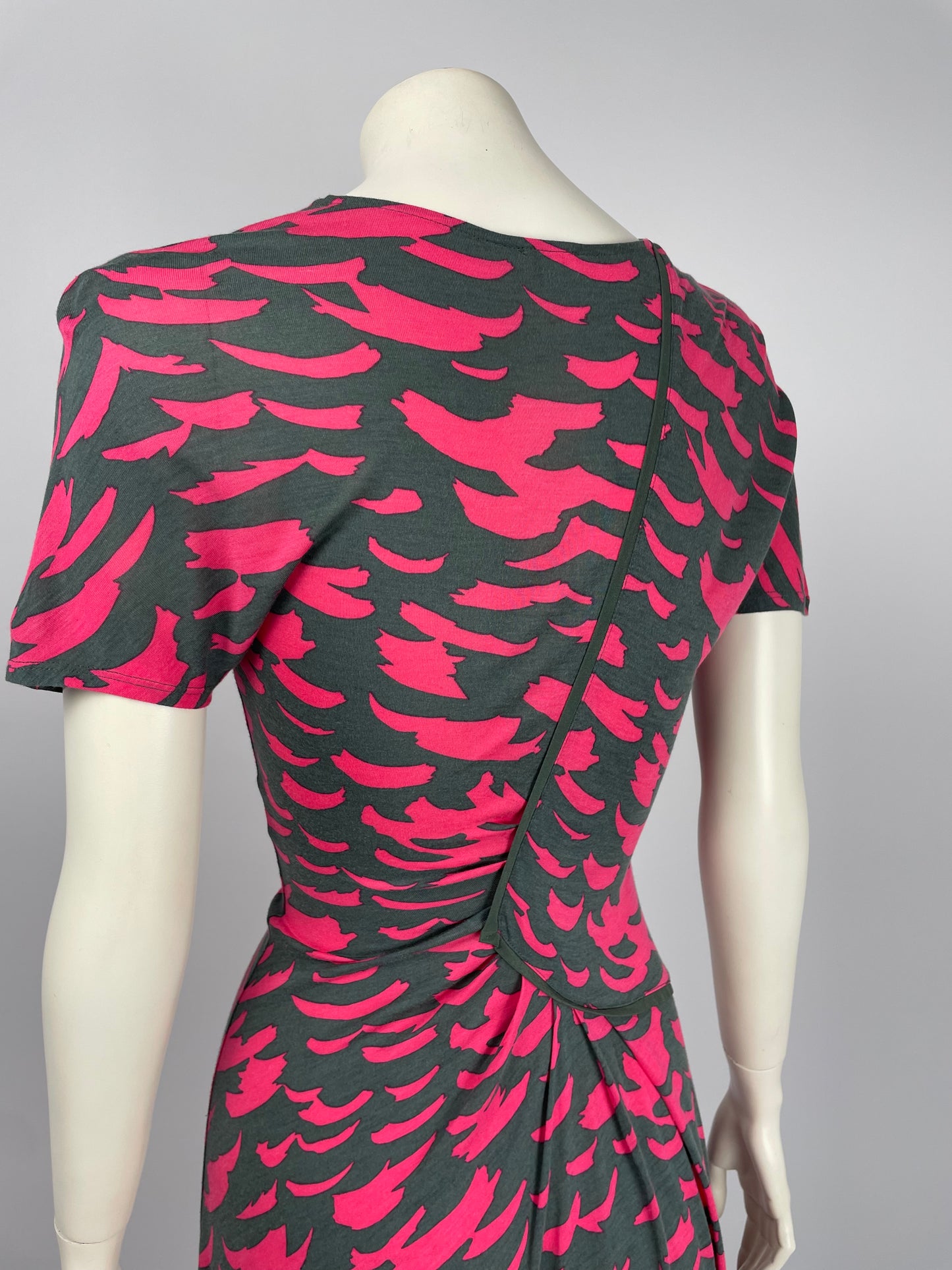 Kenzo 2000’s pink camo maxi dress.