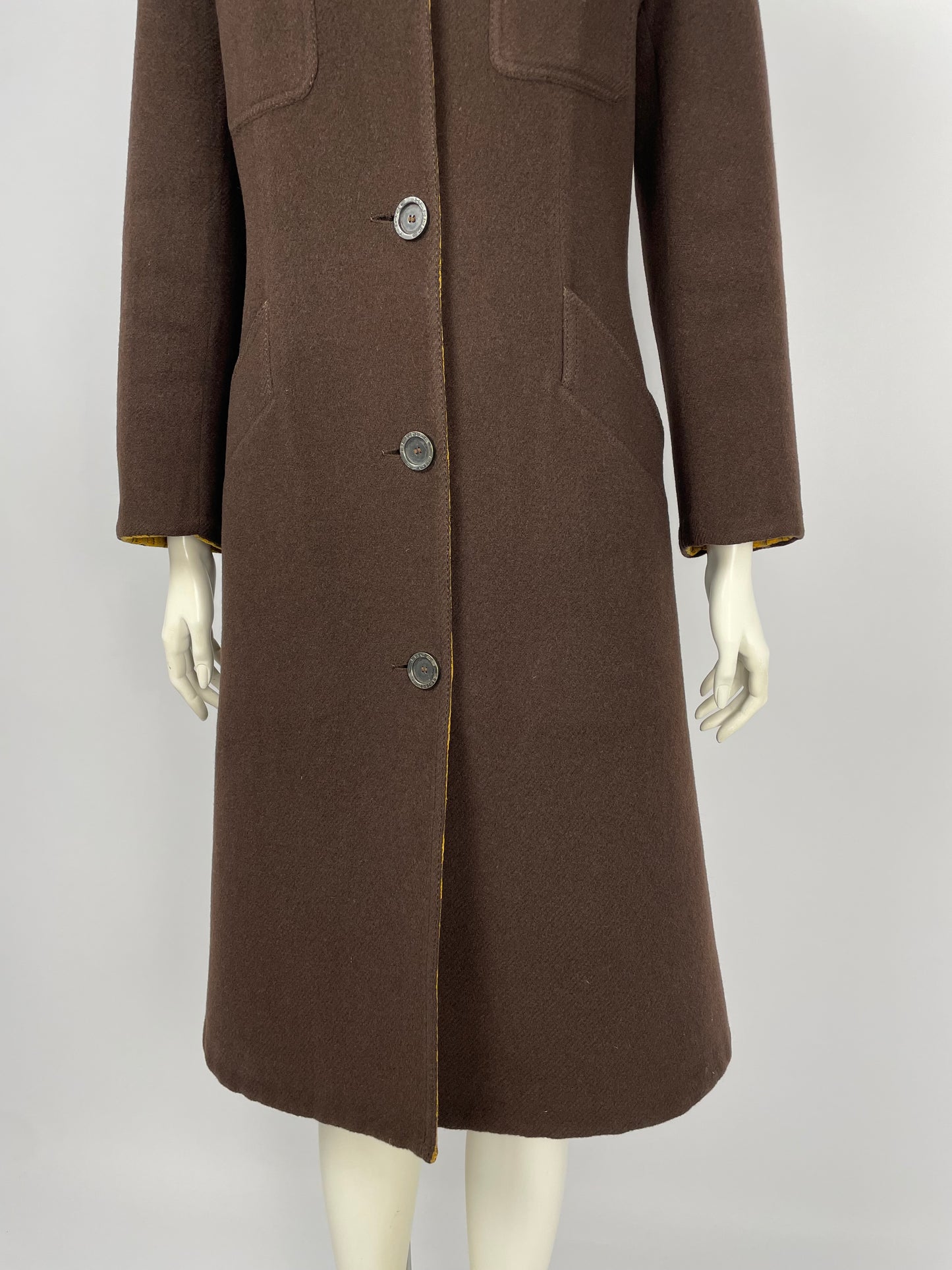 Hermès 1970’s Wool coat.