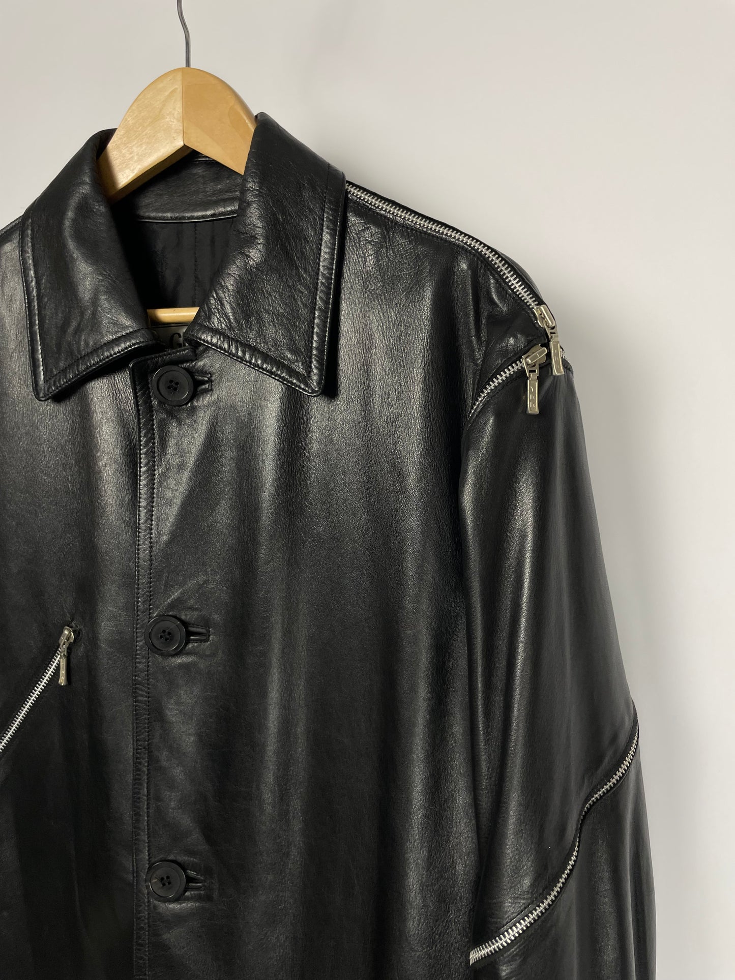 Gianni Versace Man F/W 1998 Soft Leather Coat