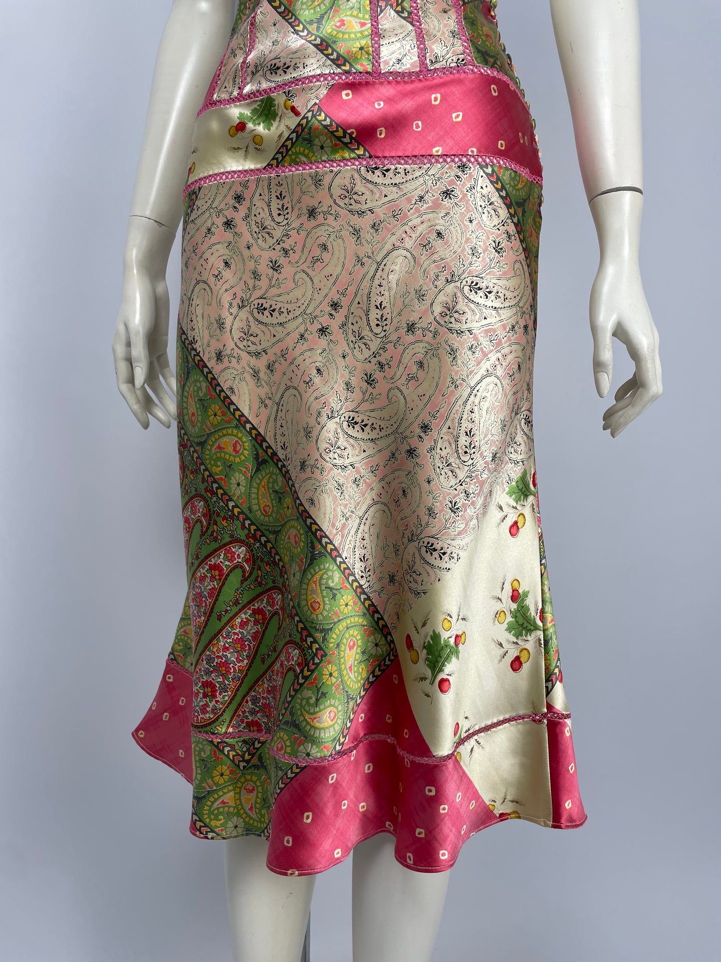 Dior by John Galliano S/S 2004 Bias Cut Maxi Dress
