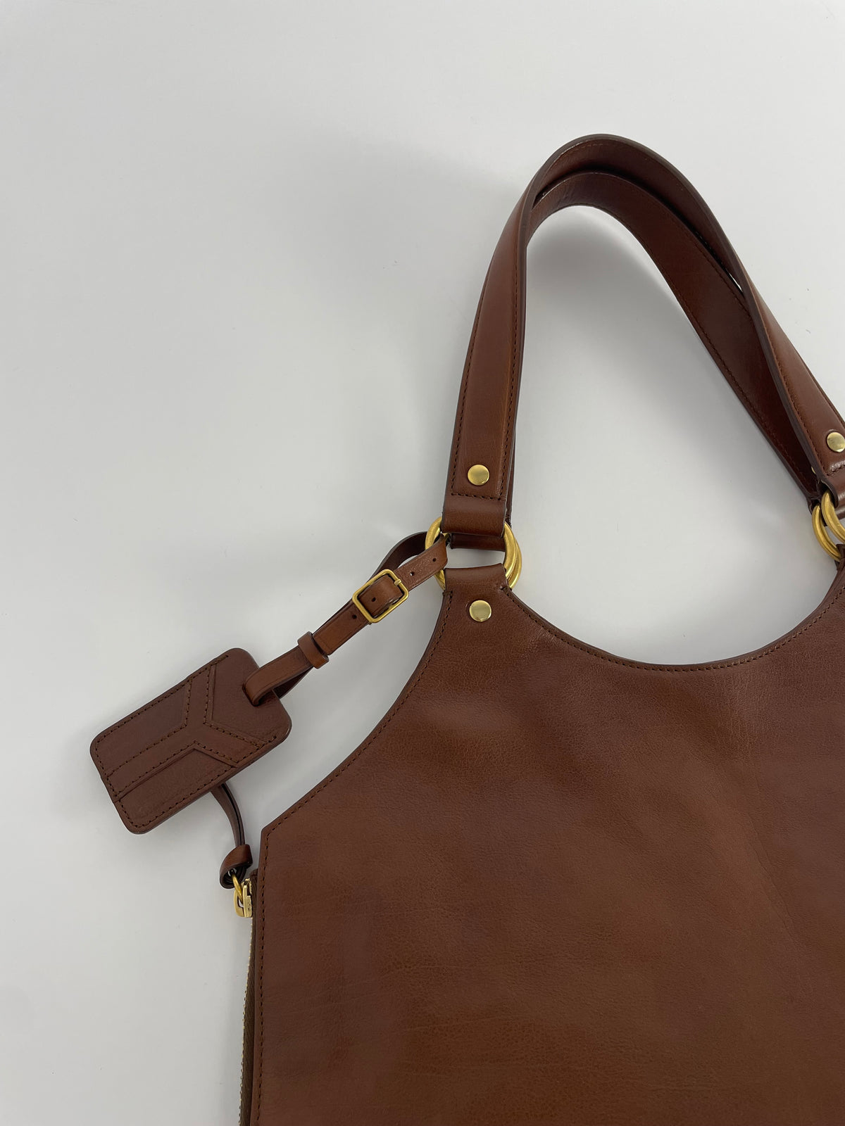 Saint Laurent by Tom Ford 2000's brown bag