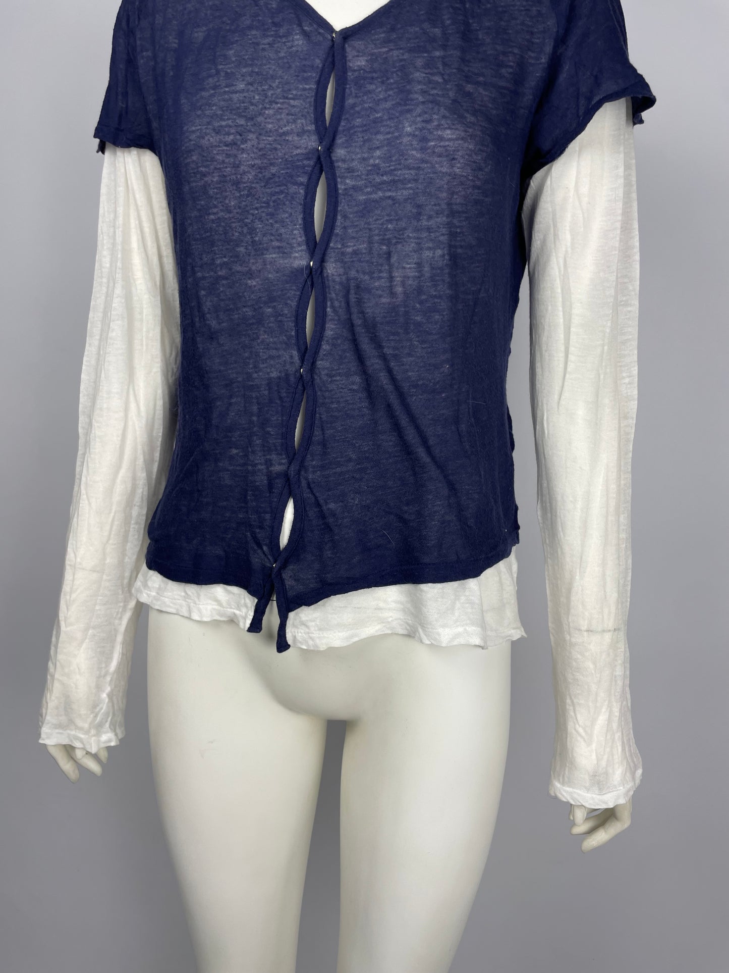 Yohji Yamamoto 1990’s Deconstructed cardigan.