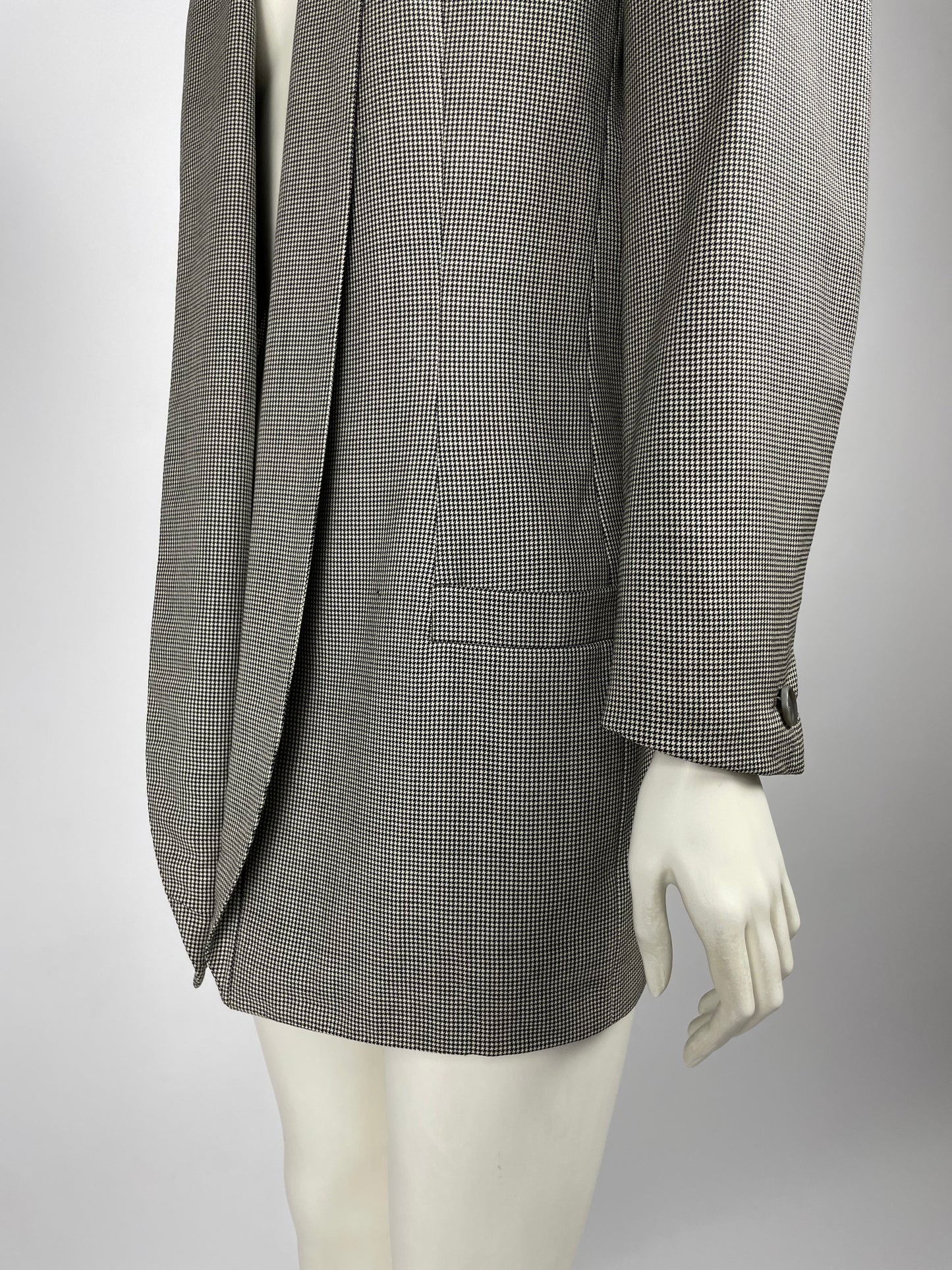 Gianni Versace F/W 1990 Houndstooth Blazer