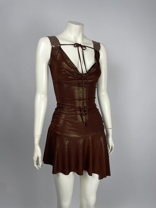 Gianni Versace Couture 1990's Glitter & sequins dress