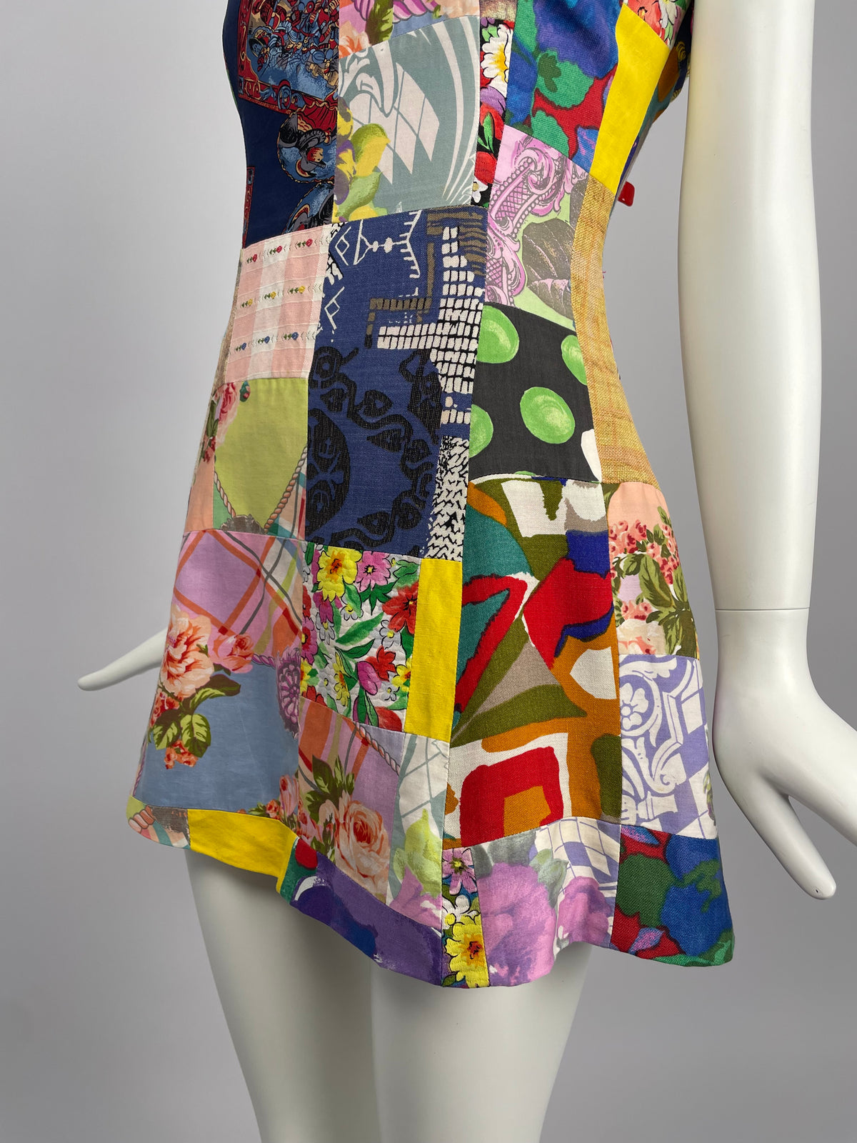 Dolce & Gabbana S/S 1993 Patchwork dress