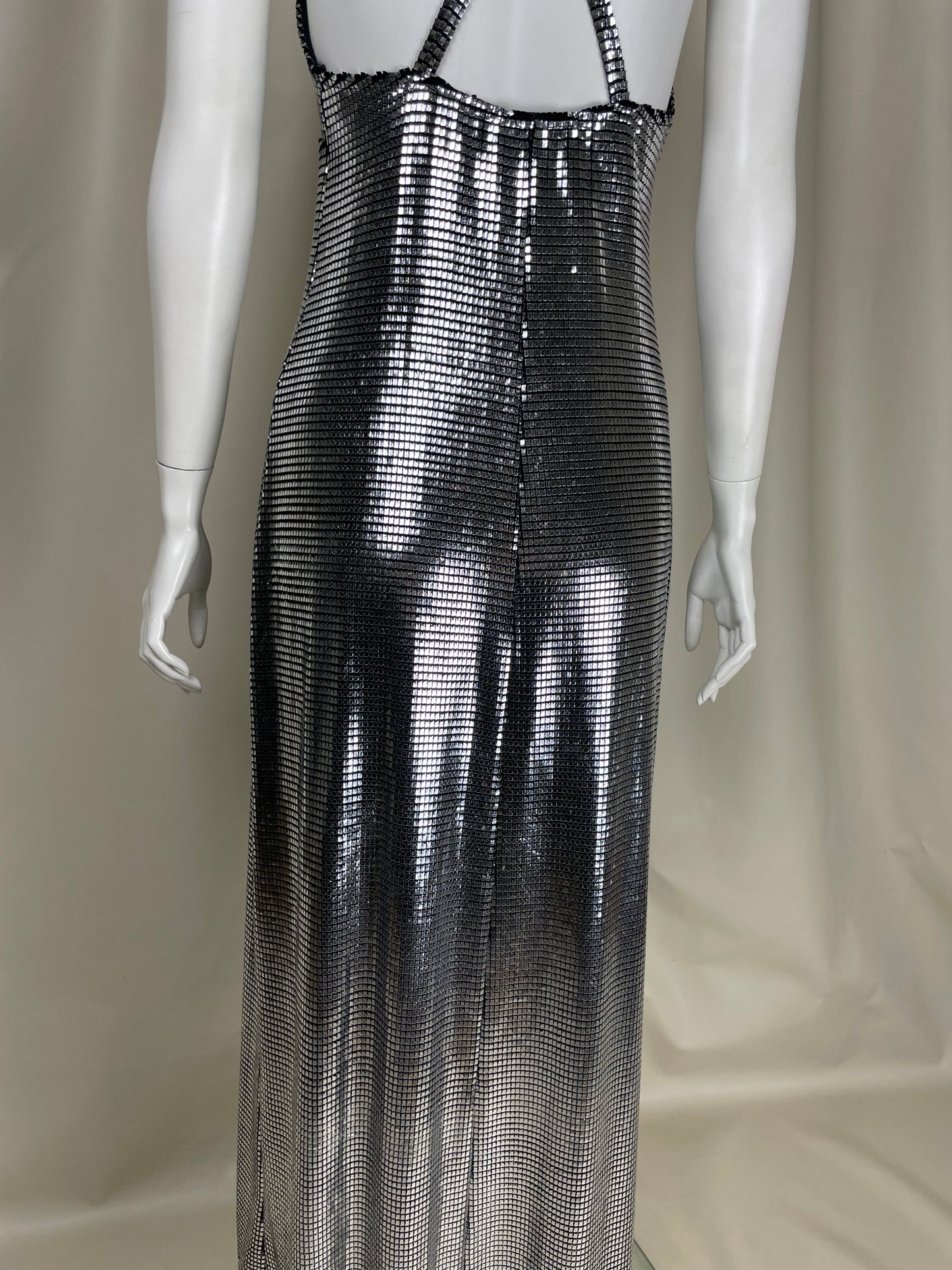 Paco Rabanne F/W 1995 Metallic Dress