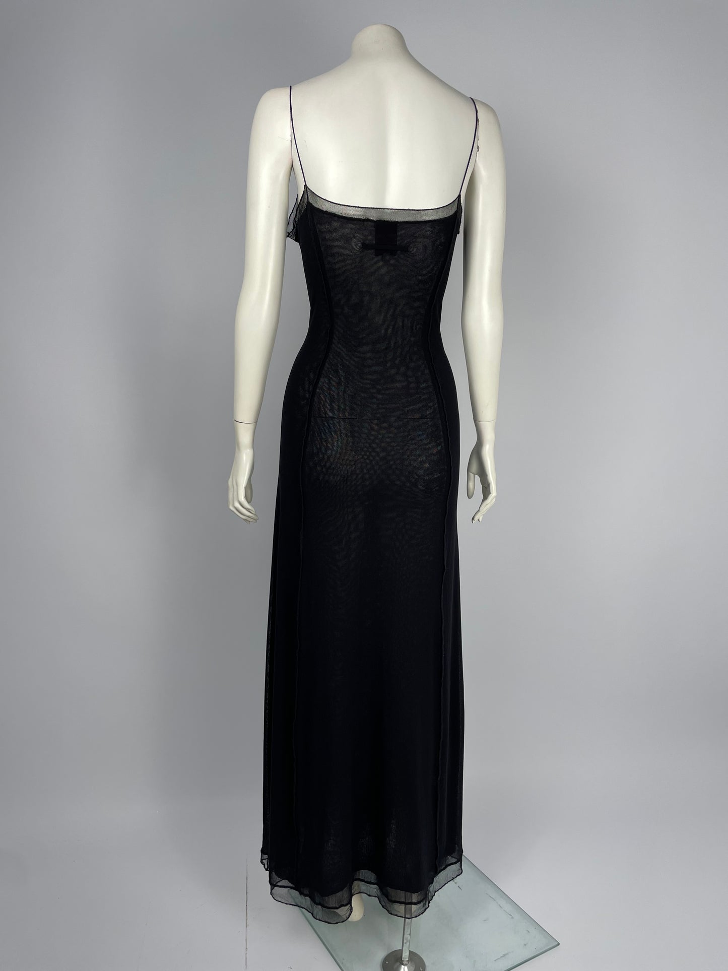 Jean Paul Gaultier 1990’s mesh maxi dress