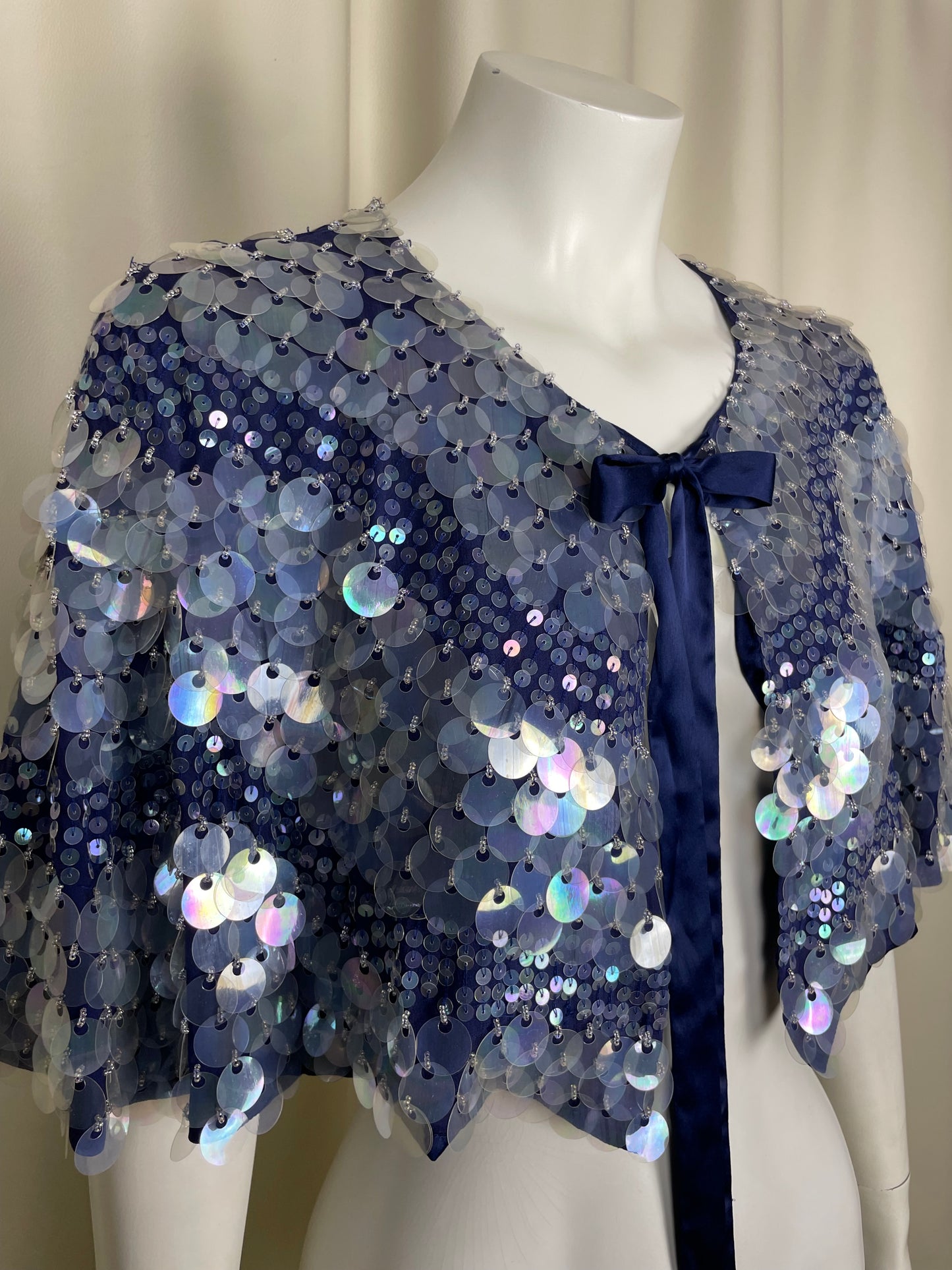Armani 2000’s Sequin Cape (M)