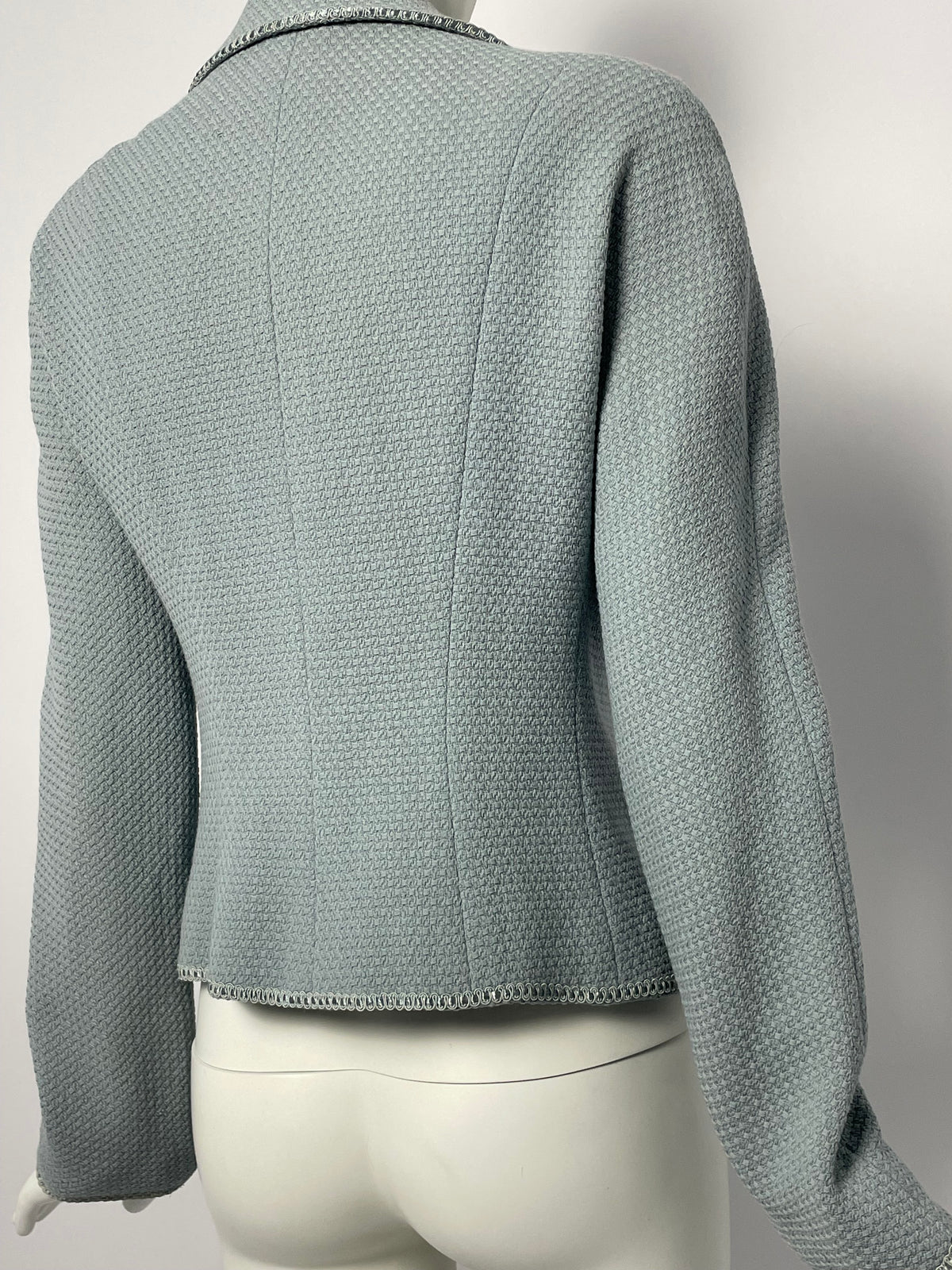 Dior by John Galliano F/W 1997 Bar knit jacket