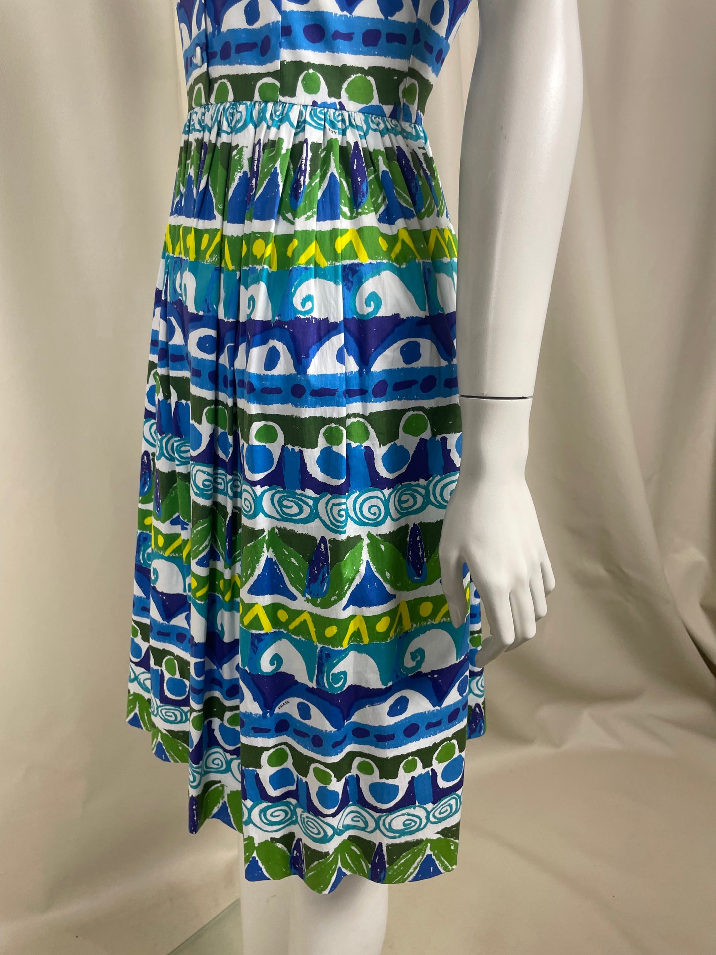 Prada 2012 Printed Maxi Dress (S)