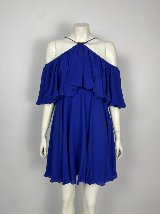Plein Sud Silk Mini Dress