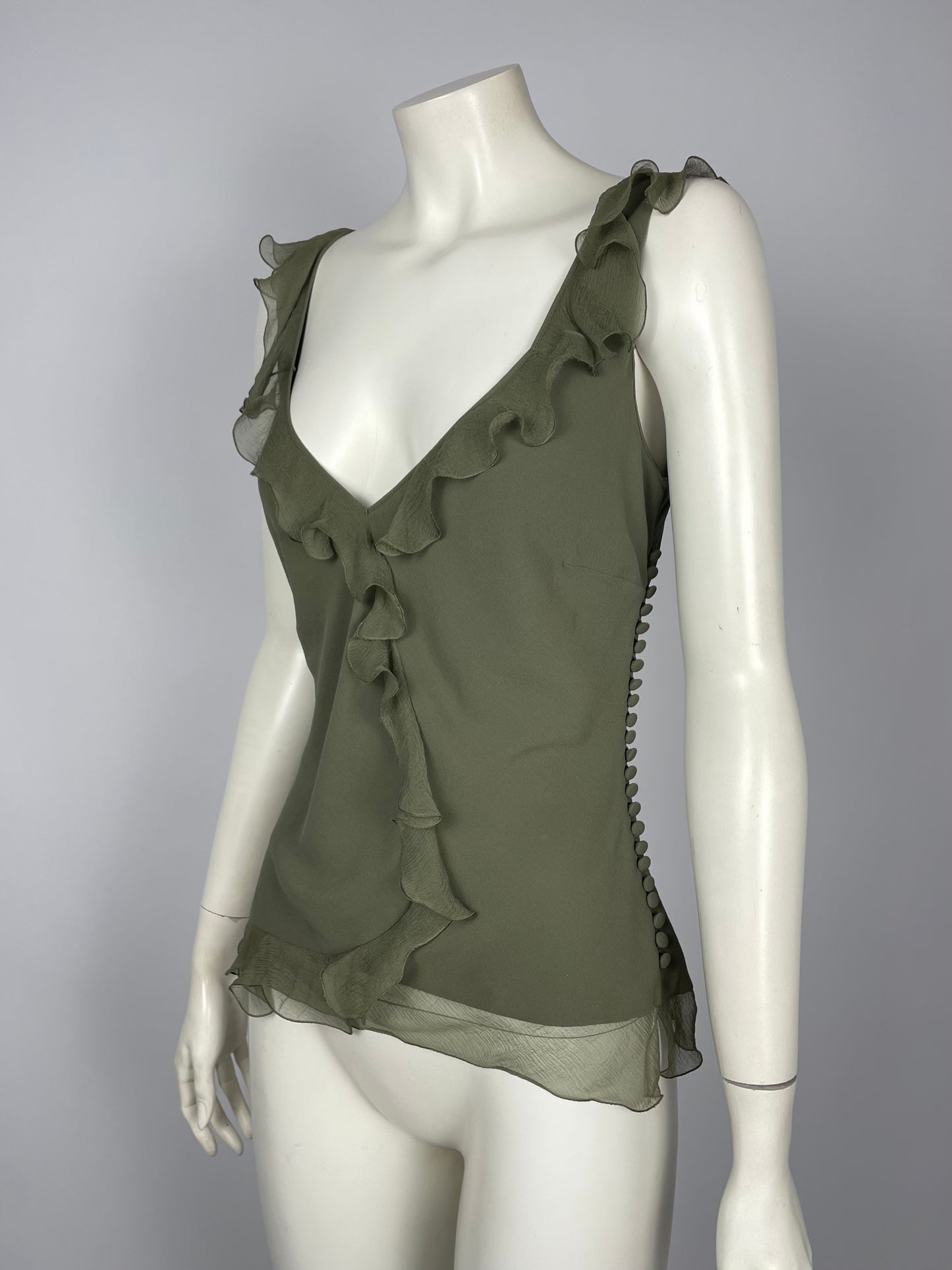Christian Dior by John Galliano S/S 2004 Silk Top