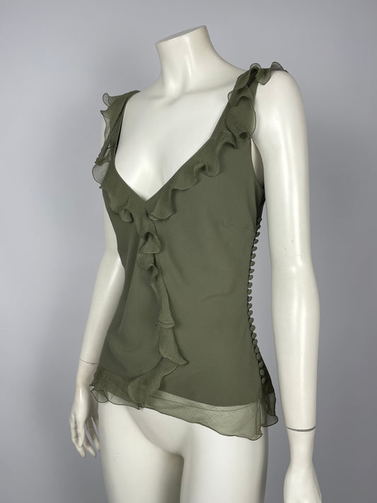 Christian Dior by John Galliano S/S 2004 Silk Top