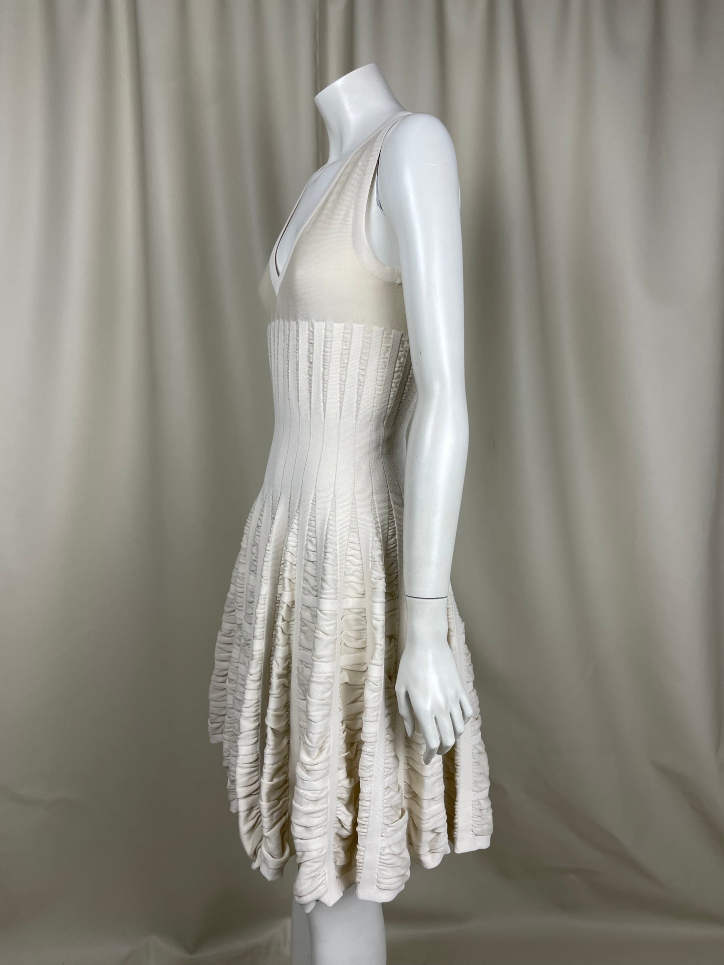 Alaia S/S 2009 Gathered Knit Dress (S)