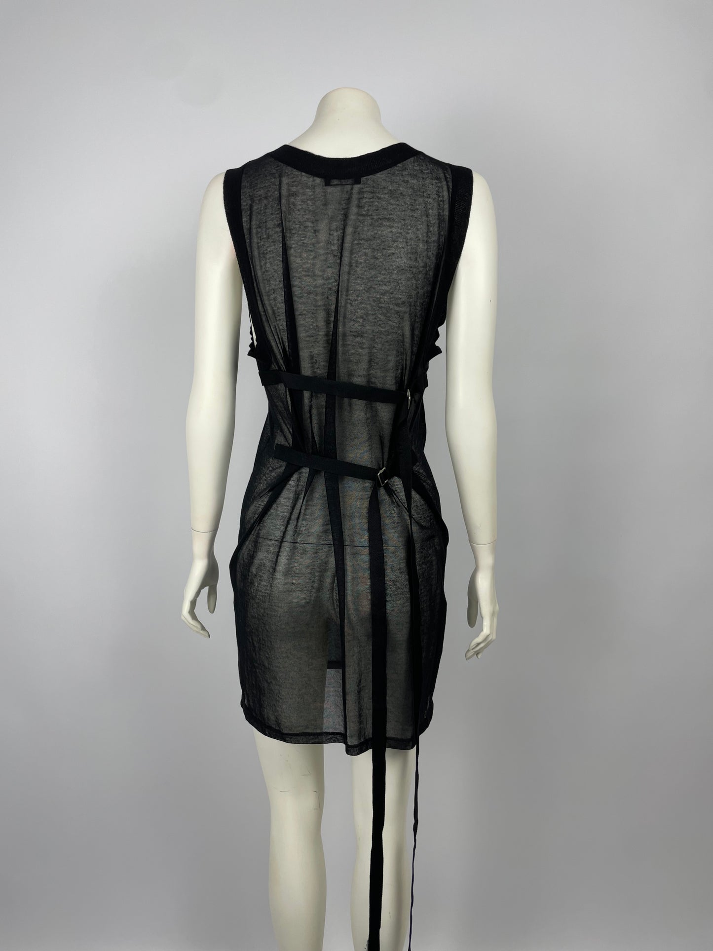 Ann Demeulemeester Tied Mini Dress