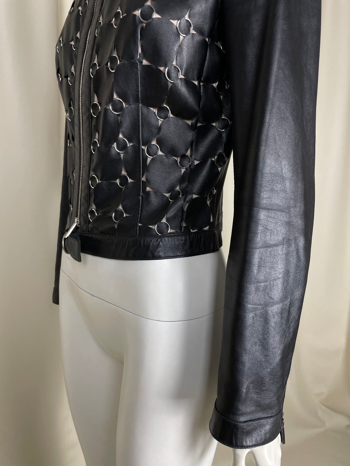 Paco Rabanne 1990’s Metal Rings Jacket (M)