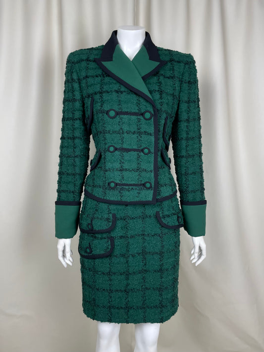 Gianni Versace Couture F/W 1993 Naomi Campbell Runway Suit (M)