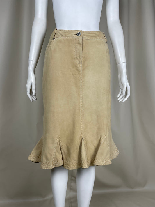 Dior by Galliano S/S 2005 Swede Skirt (L)
