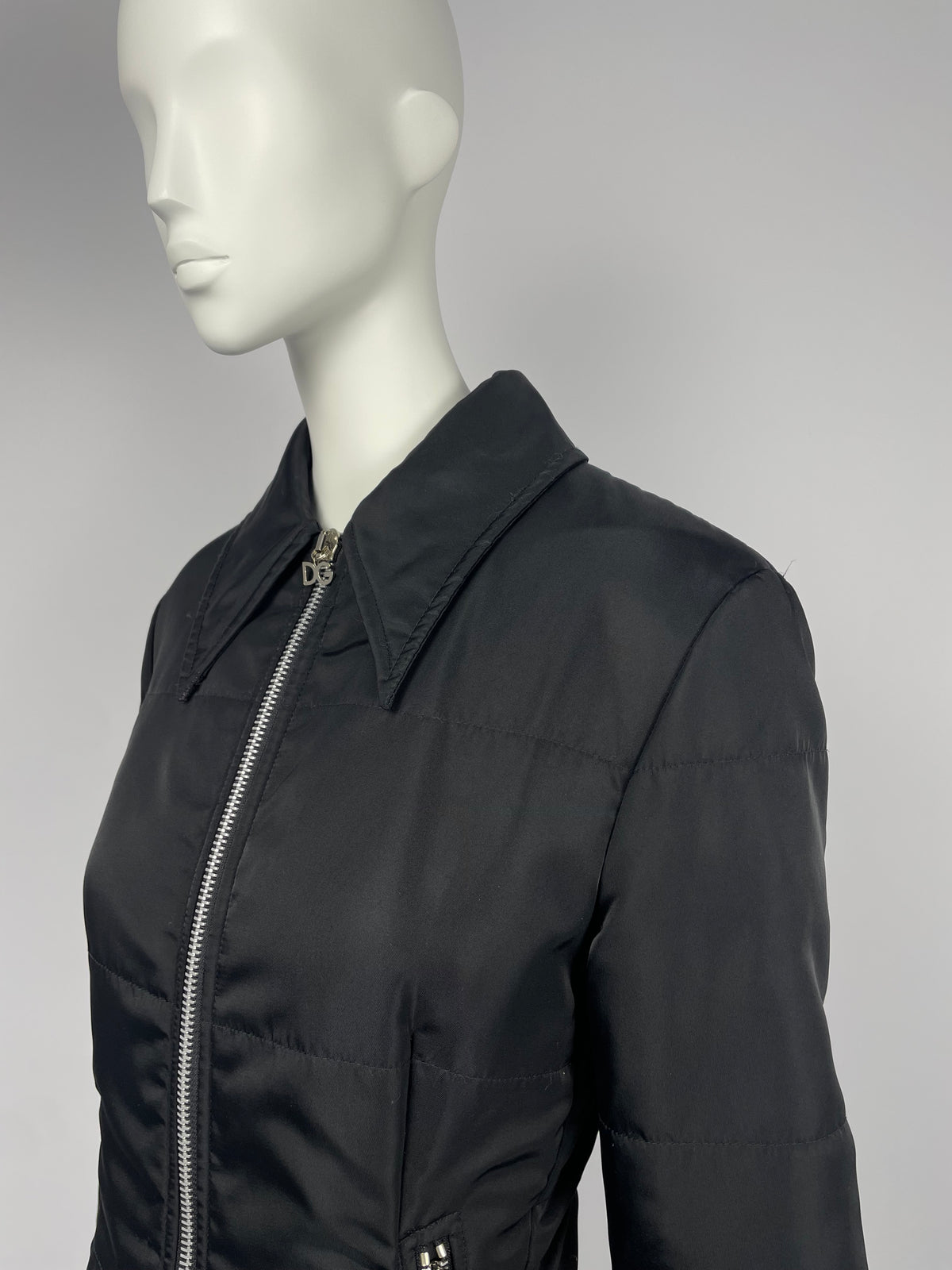 Dolce & Gabbana F/W 1994 Nylon cropped jacket