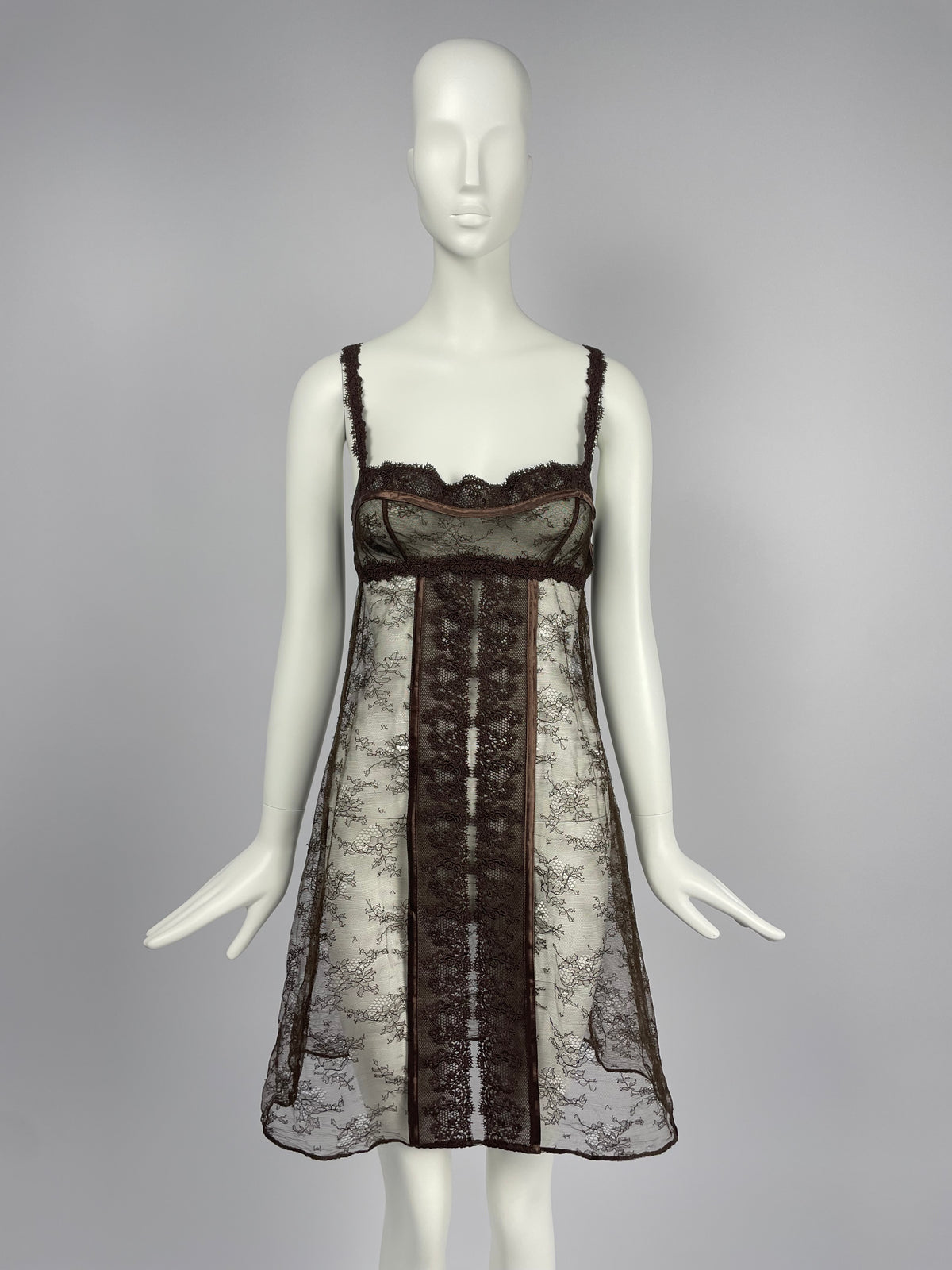 Dior by John Galliano 2000’s lingerie dress