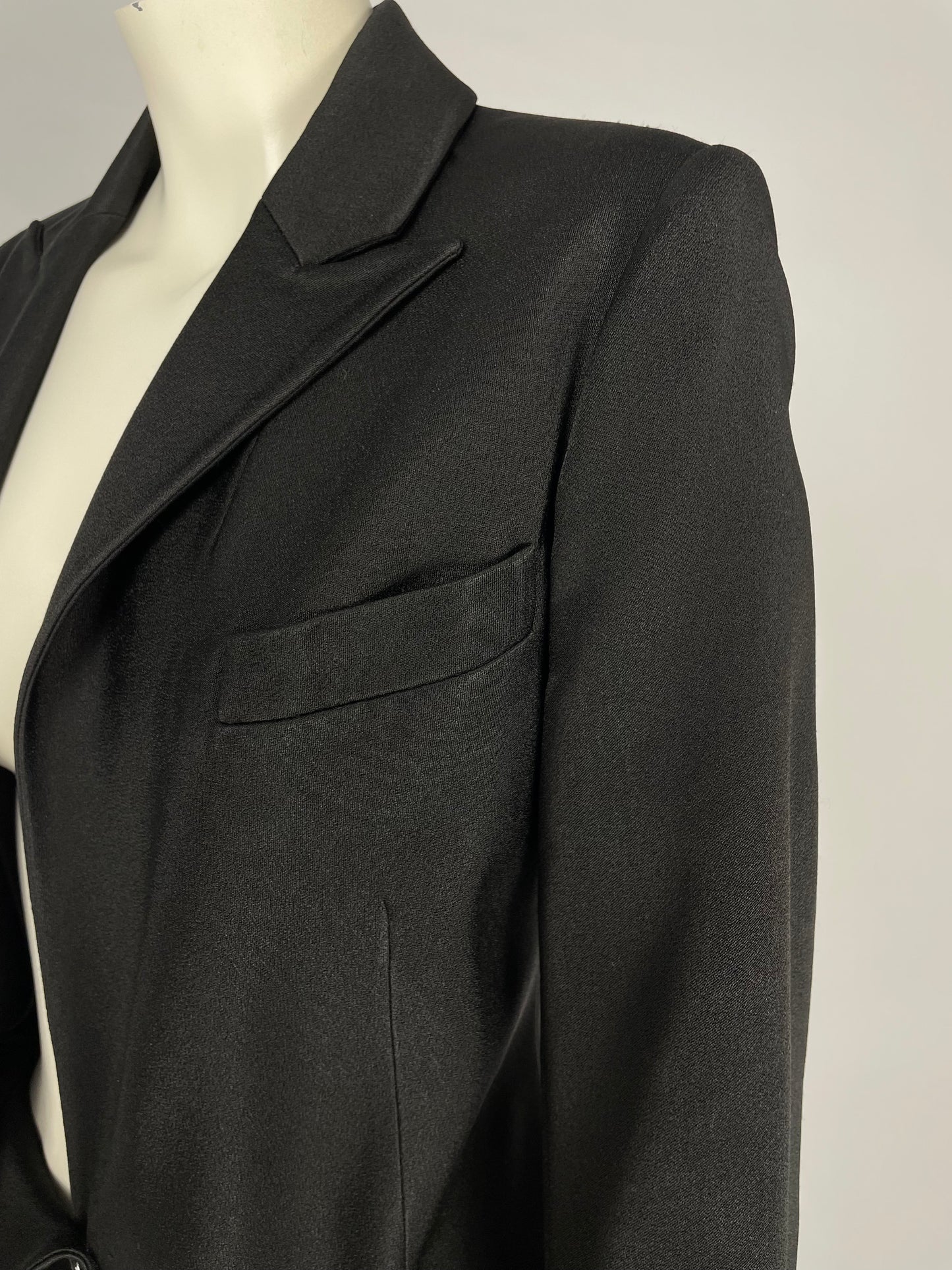 John Galliano S/S 2004 overlapped close up blazer