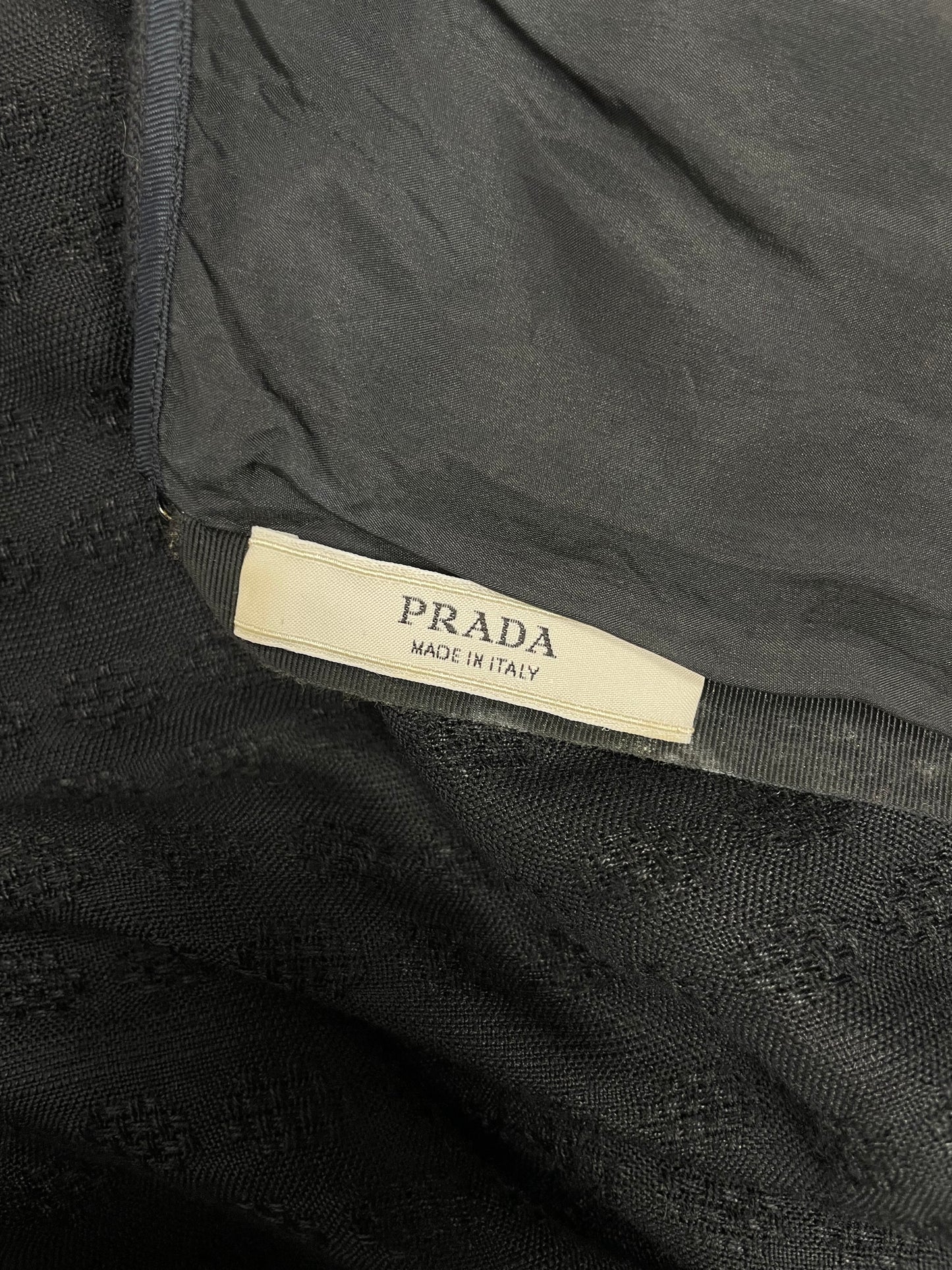 Prada 2000's Jacquard Dress